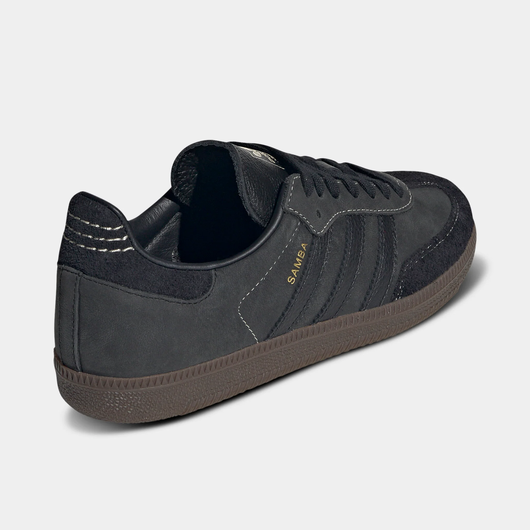adidas Women's Samba OG Black / Black - Gum - Image 4