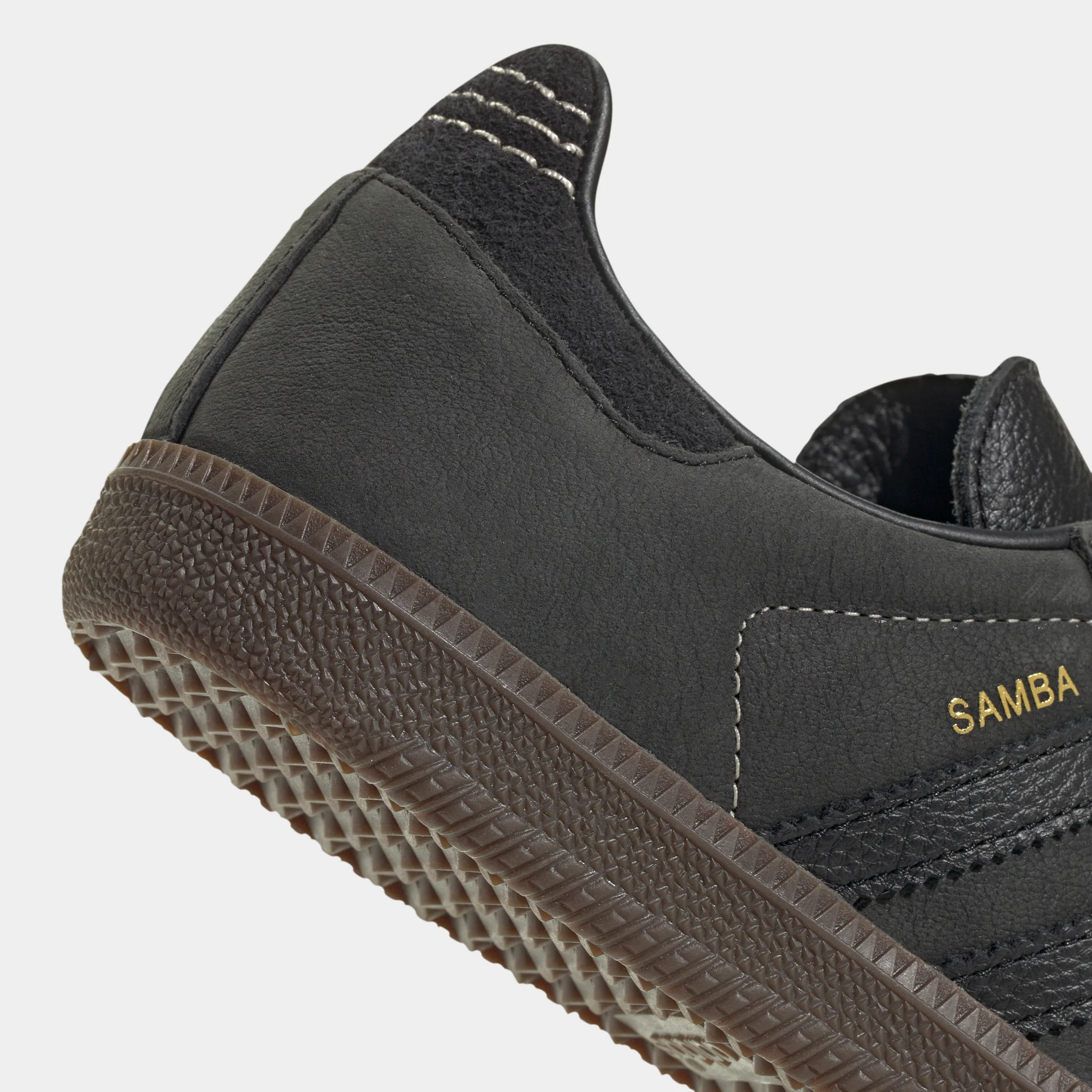 adidas Women's Samba OG Black / Black - Gum - Image 5