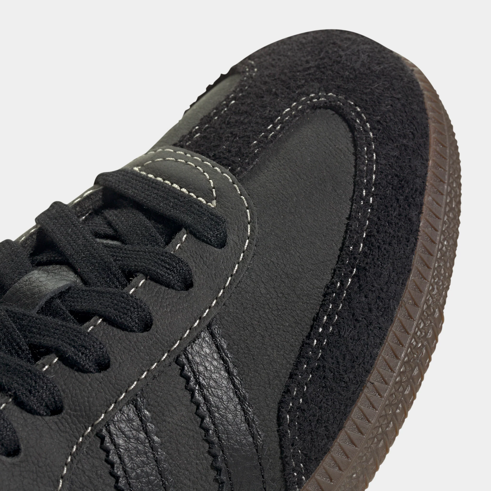 adidas Women's Samba OG Black / Black - Gum - Image 6
