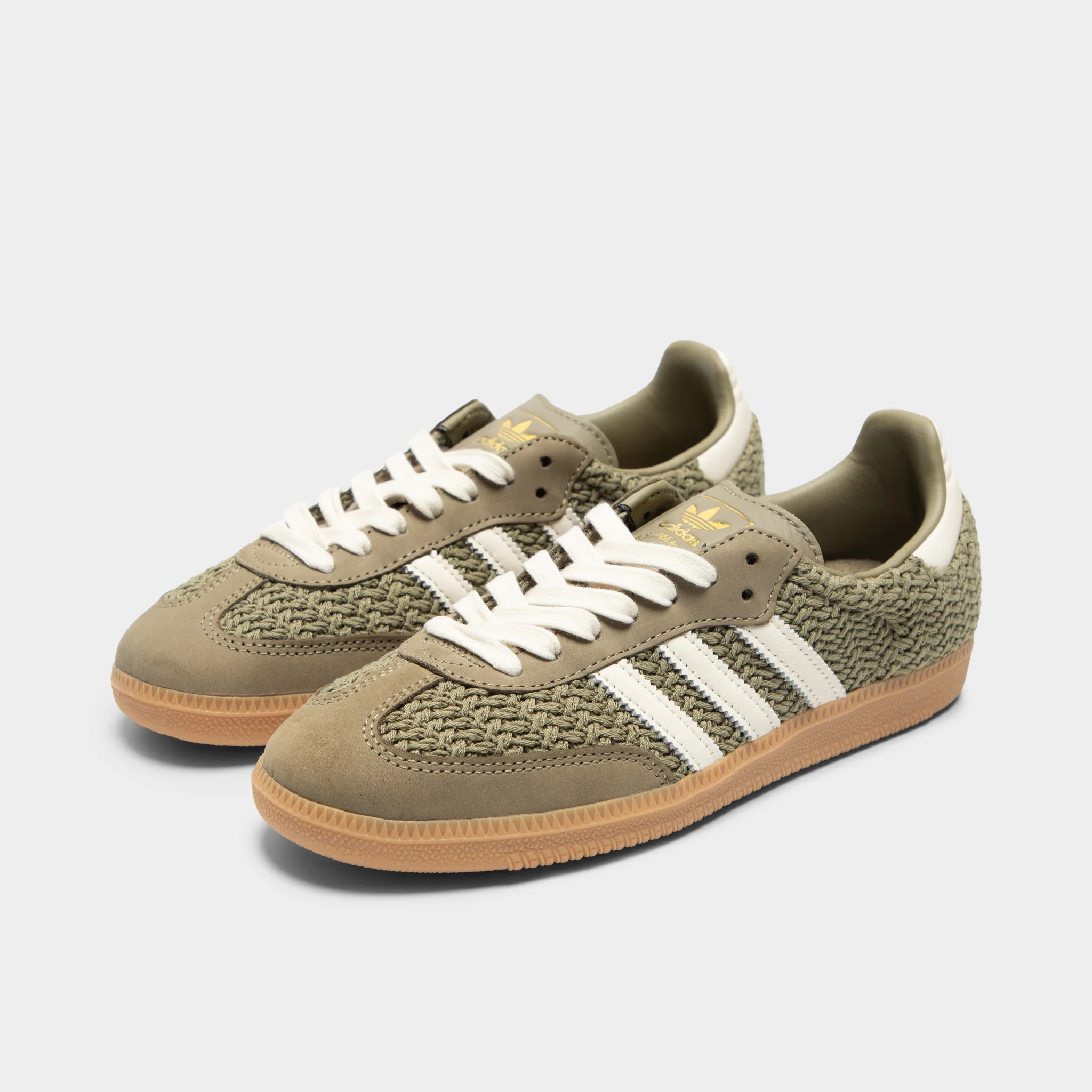 adidas Women's Samba OG Orbit Green / Cream White - Gum - Image 2