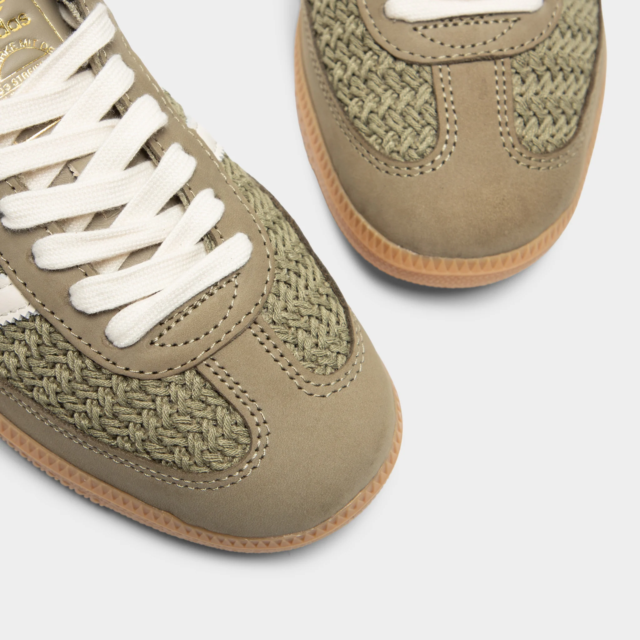 adidas Women's Samba OG Orbit Green / Cream White - Gum - Image 3