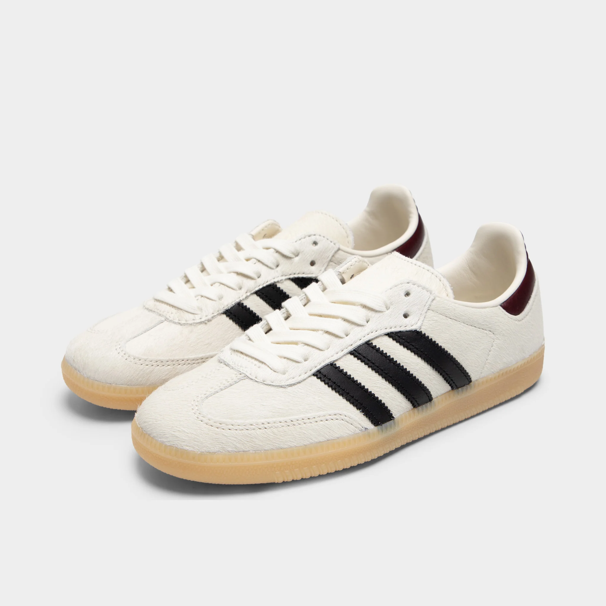 adidas Women's Samba OG Wonder White / Core Black - Gum - Image 2
