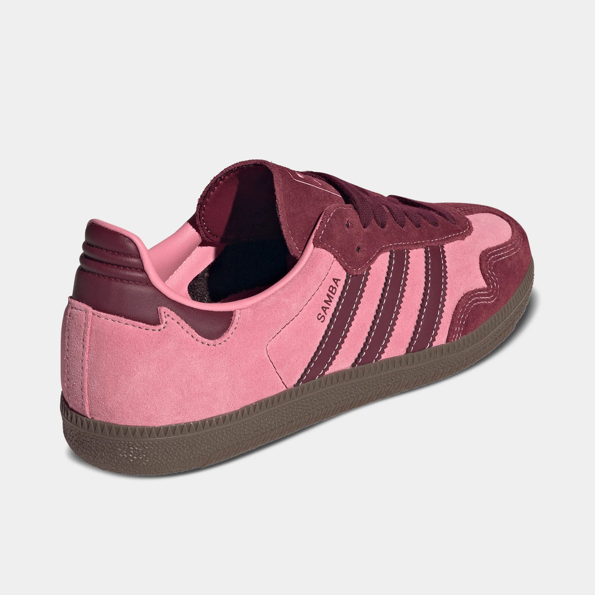 adidas Women's Samba Pink Spark / Shadow Red - Gum - Image 3