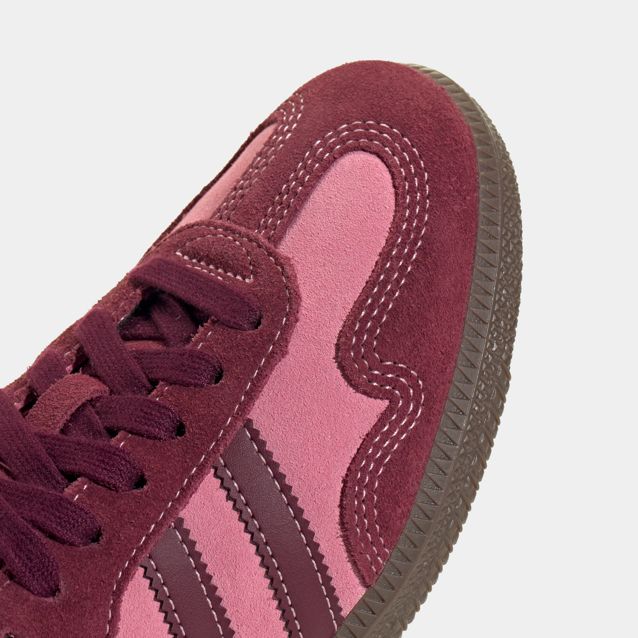 adidas Women's Samba Pink Spark / Shadow Red - Gum - Image 4