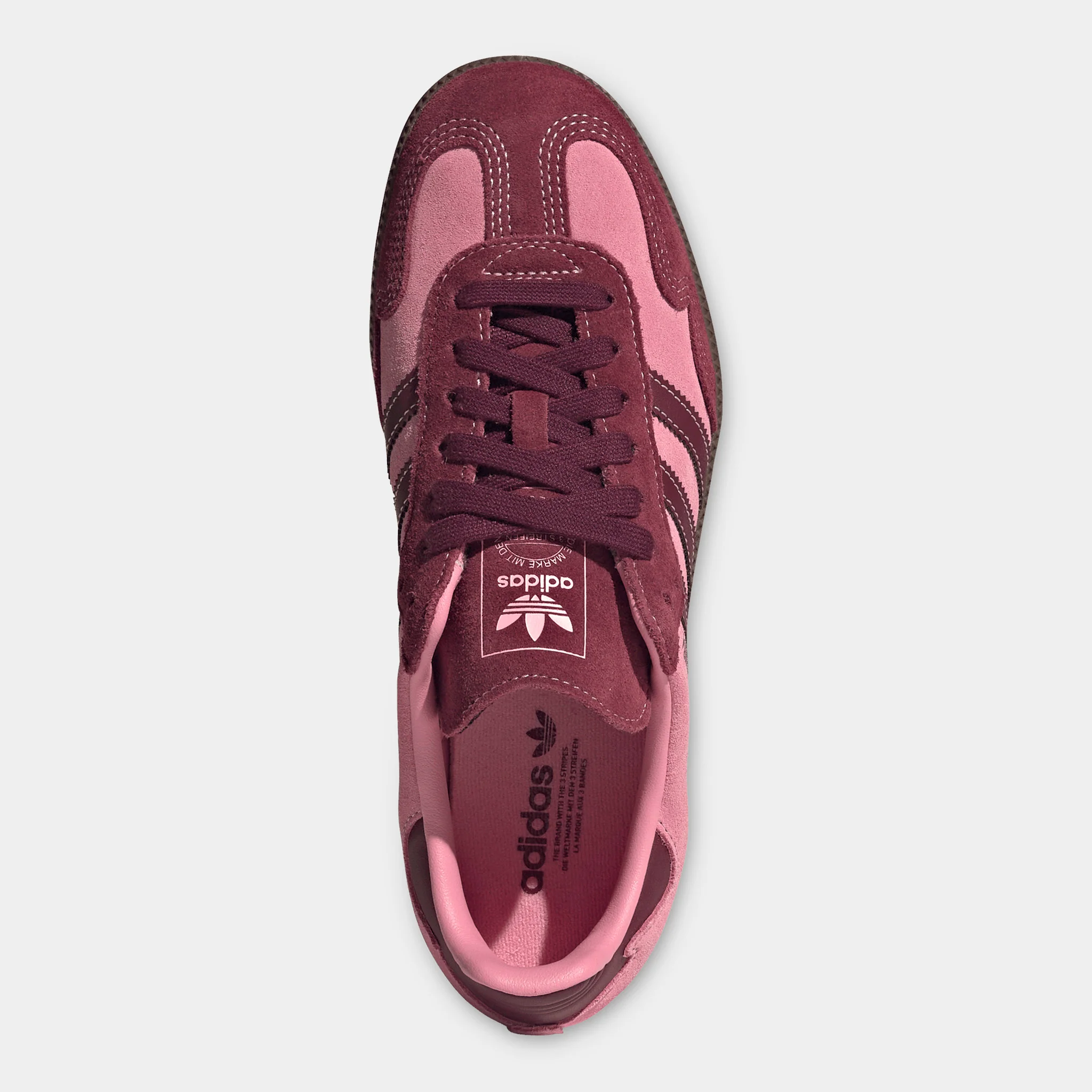 adidas Women's Samba Pink Spark / Shadow Red - Gum - Image 6