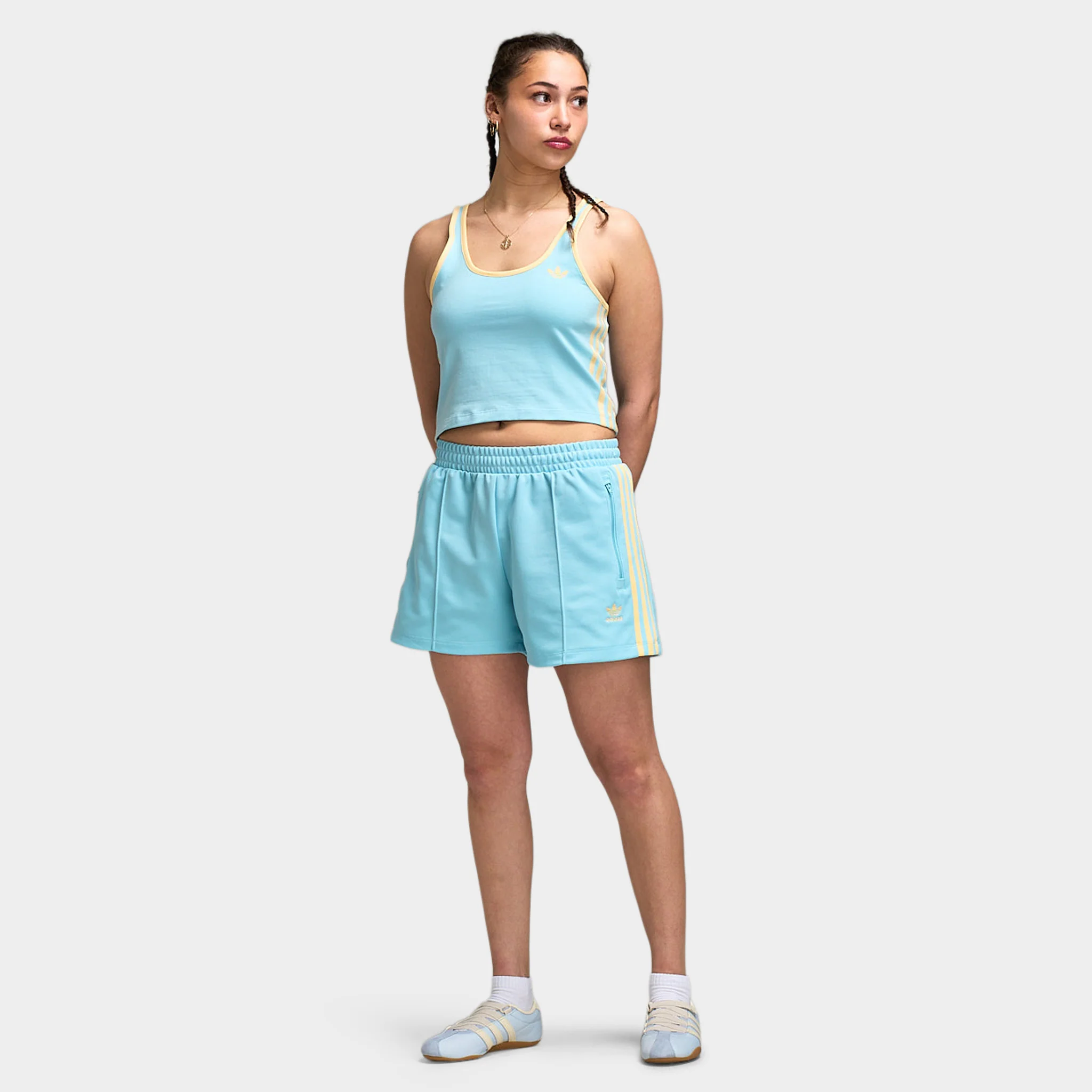 adidas Women's Slim Tank / Icey Blue - Image 5