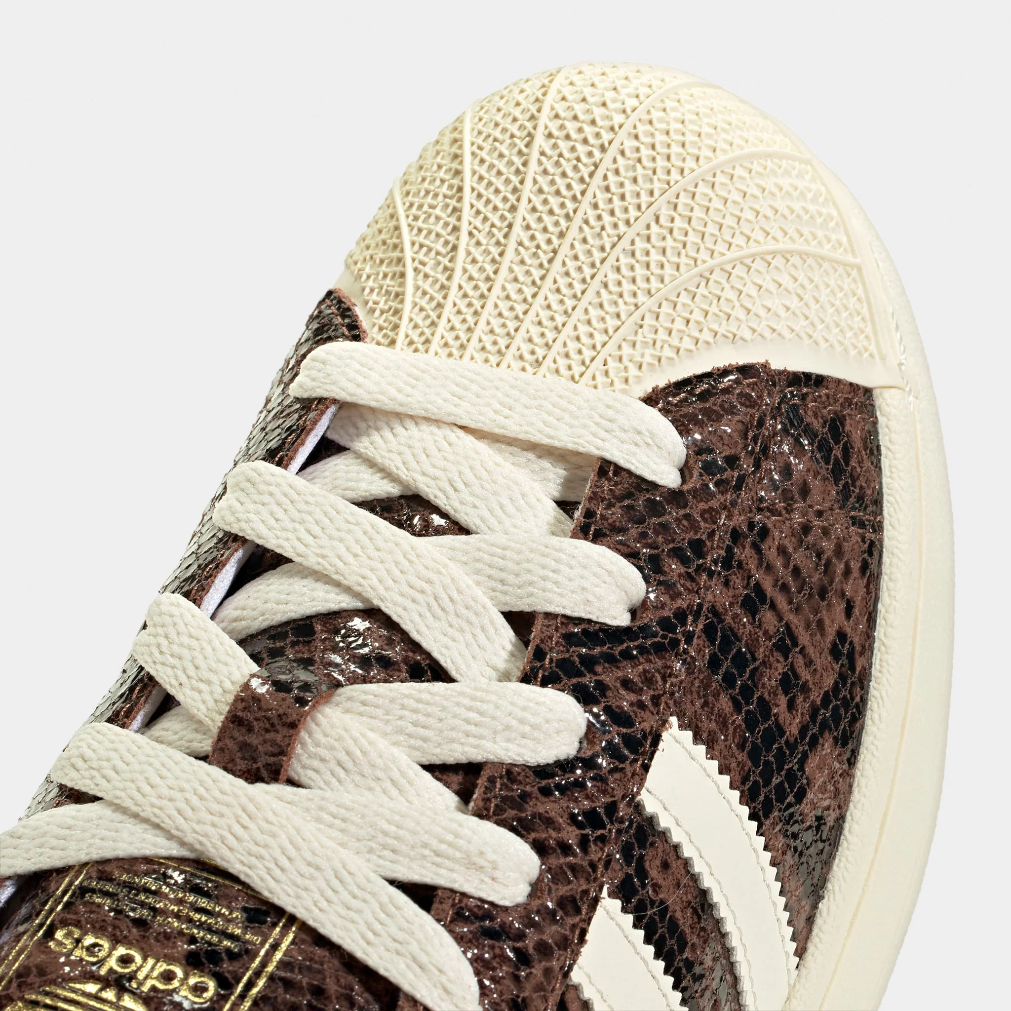 adidas Women's Superstar II Preloved Brown / Cream White - Image 3