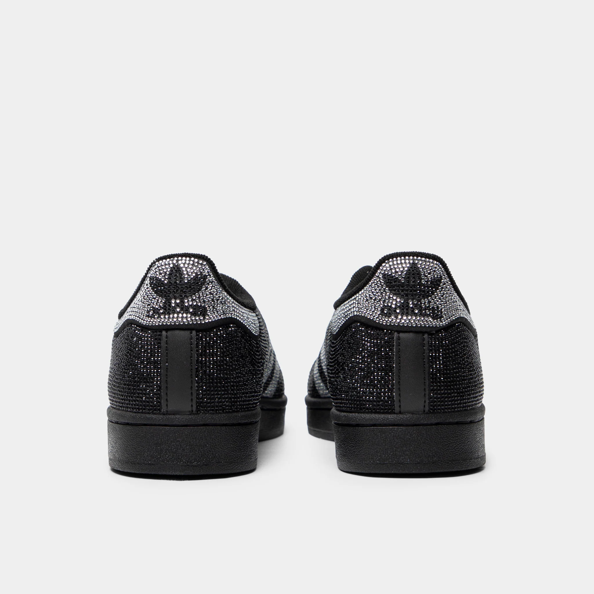 adidas Women's Superstar II Black / Silver Metallic - Image 4