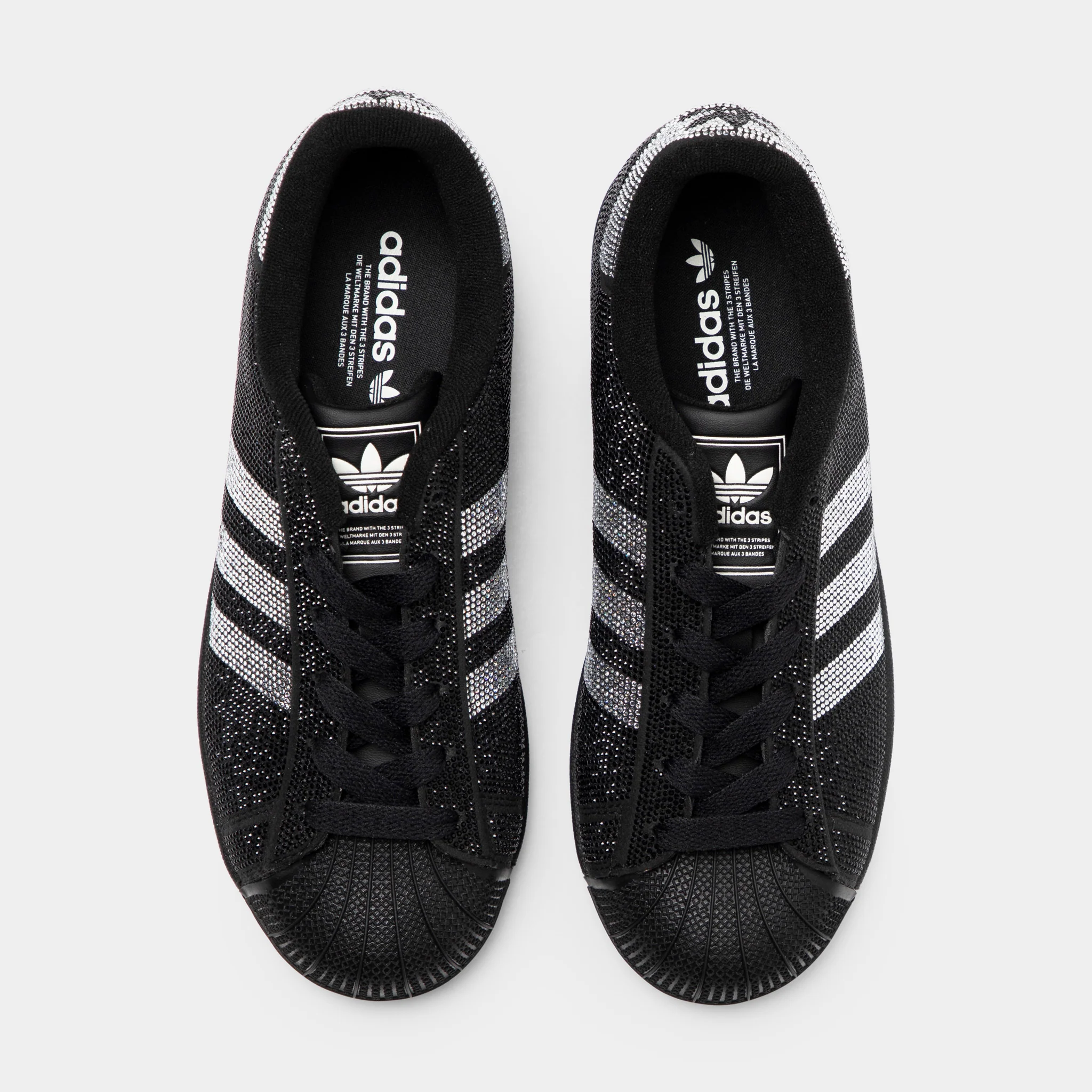 adidas Women's Superstar II Black / Silver Metallic - Image 5