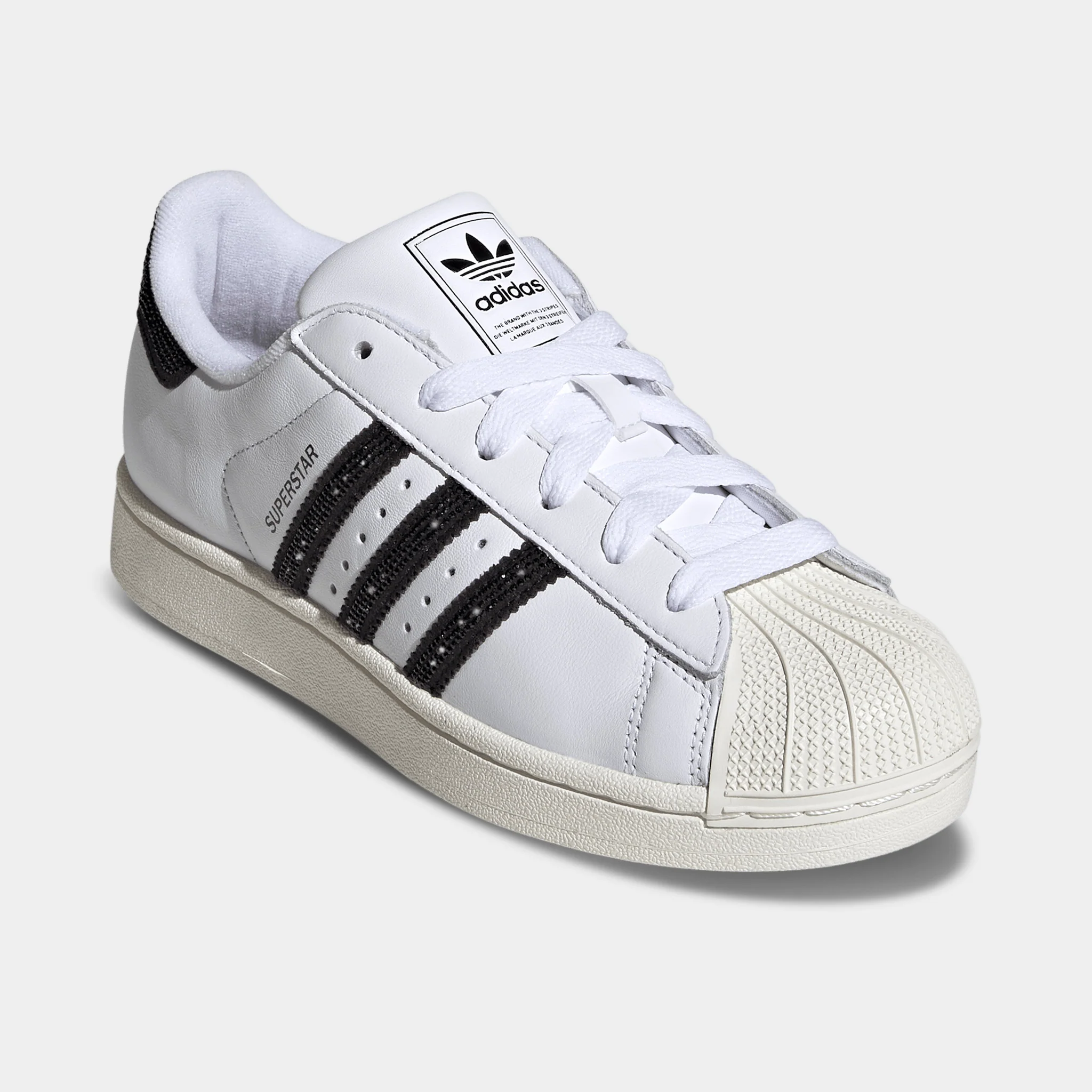adidas Women's Superstar II White / Black - Off White - Image 2