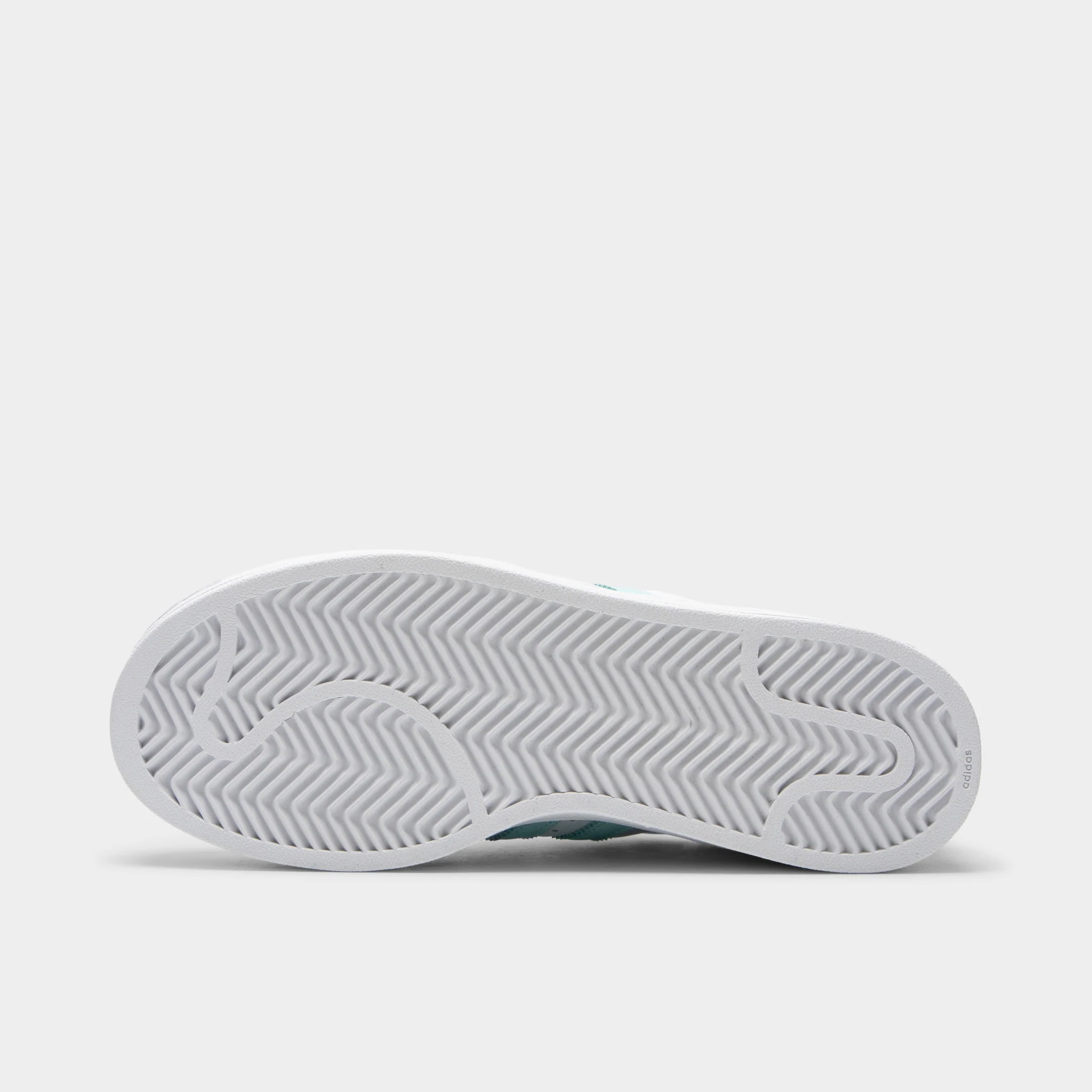 adidas Women's Superstar II White / Semi Flash Aqua - Easy Mint - Image 6
