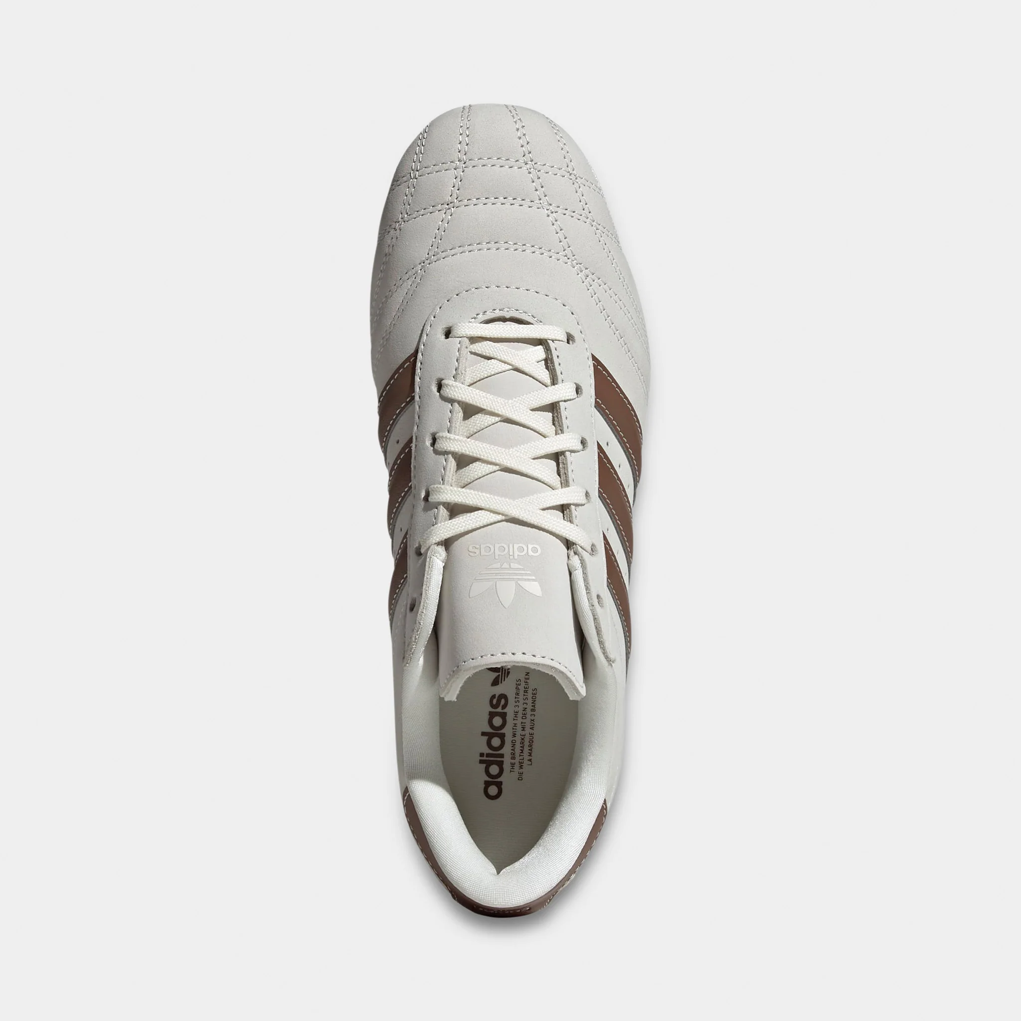 adidas Women's Taekwondo Lace Off White / Preloved Brown - Gum - Image 5