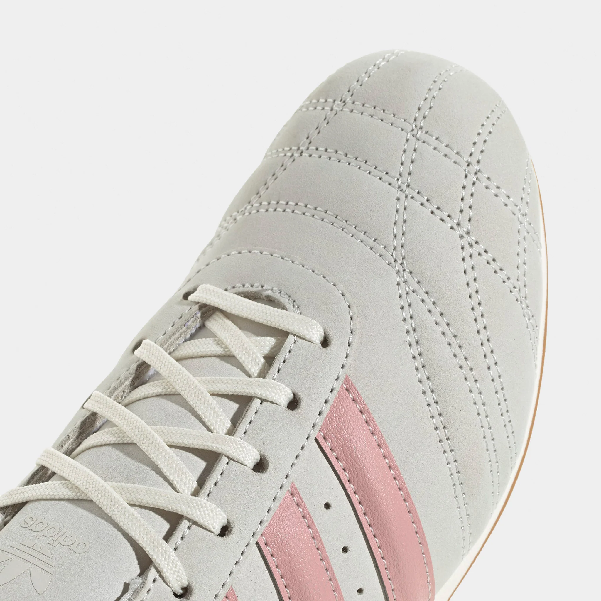 adidas Women's Taekwondo Lace Off White / Wonder Mauve - Gum - Image 3