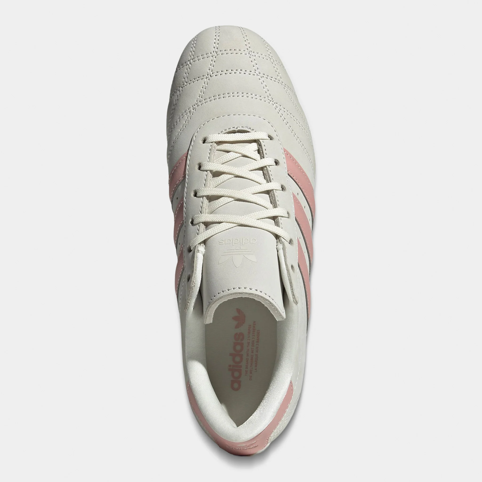 adidas Women's Taekwondo Lace Off White / Wonder Mauve - Gum - Image 5