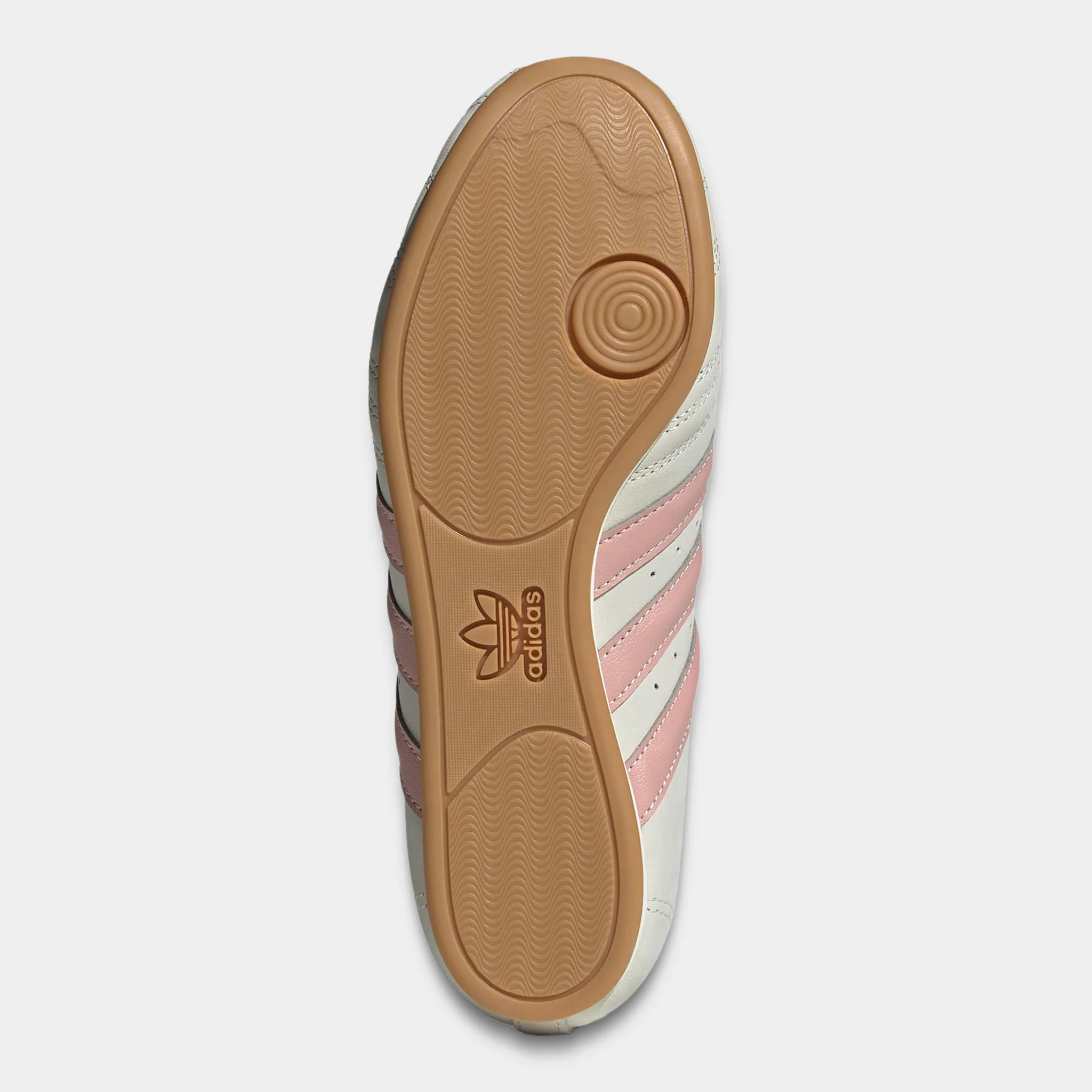adidas Women's Taekwondo Lace Off White / Wonder Mauve - Gum - Image 6