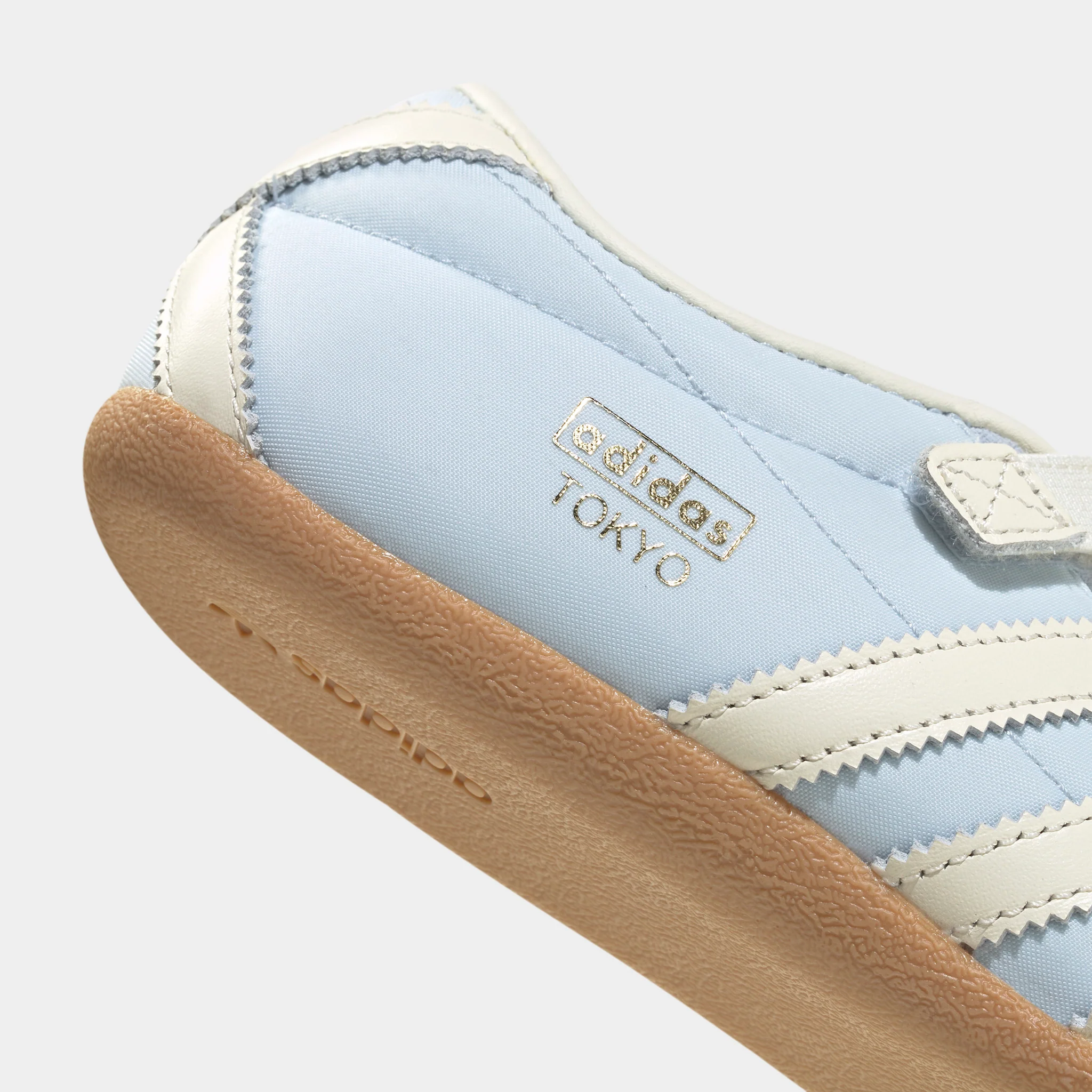 adidas Women's Tokyo Mary Jane Crystal Sky / Cream White - Gold Metallic - Image 3