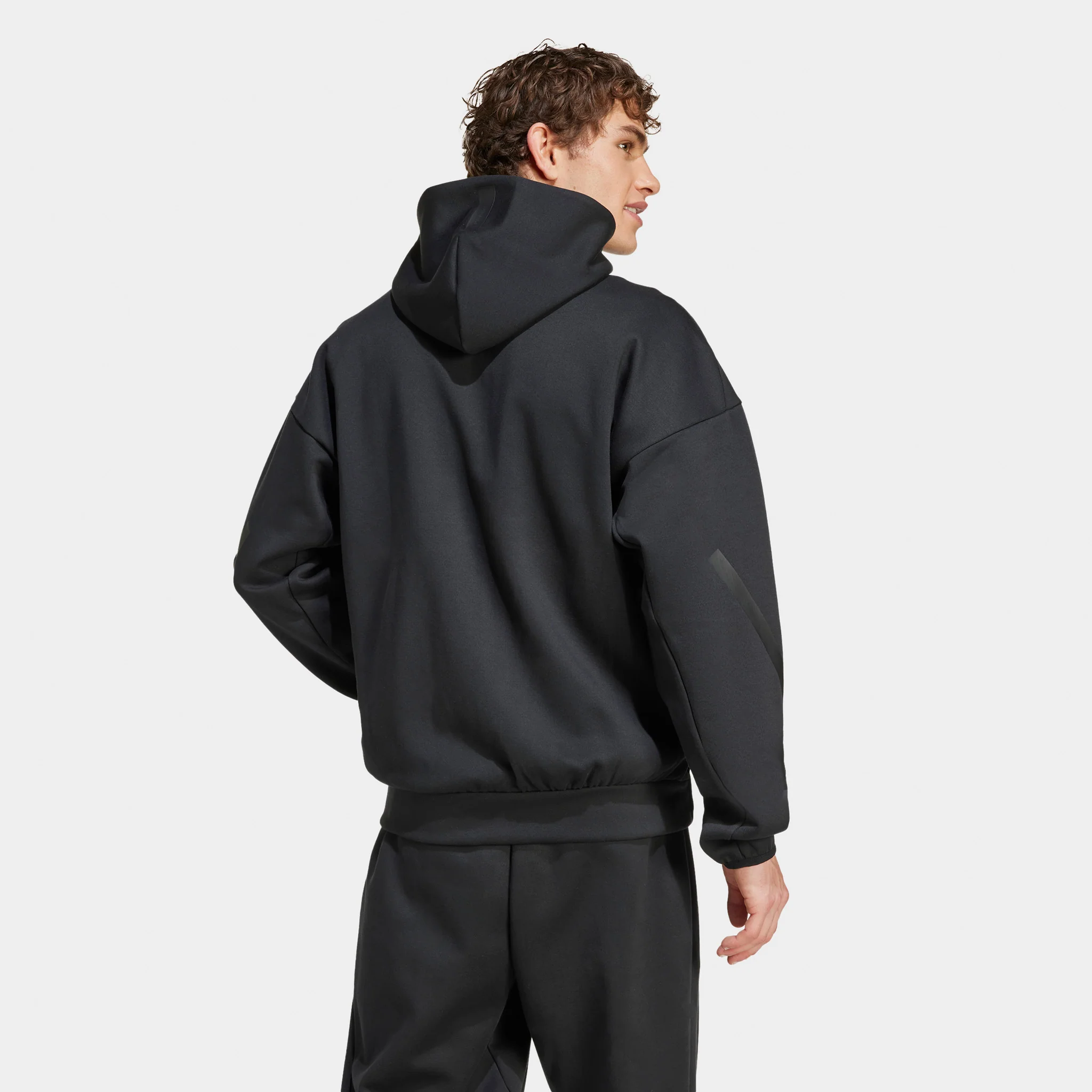 adidas Z.N.E. Full-Zip Hoodie / Black - Image 2