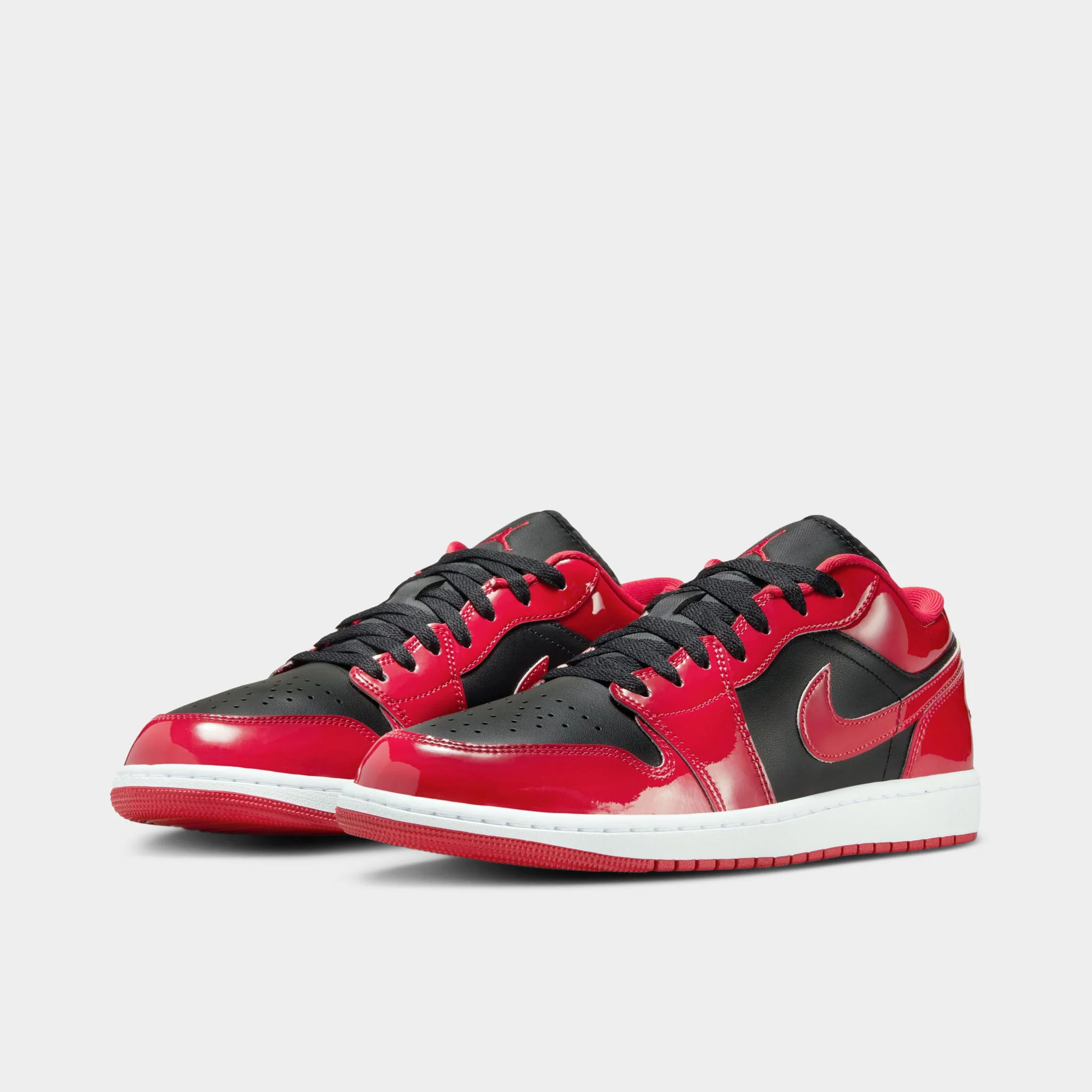 Air Jordan 1 Low Black / White / Red - Image 2