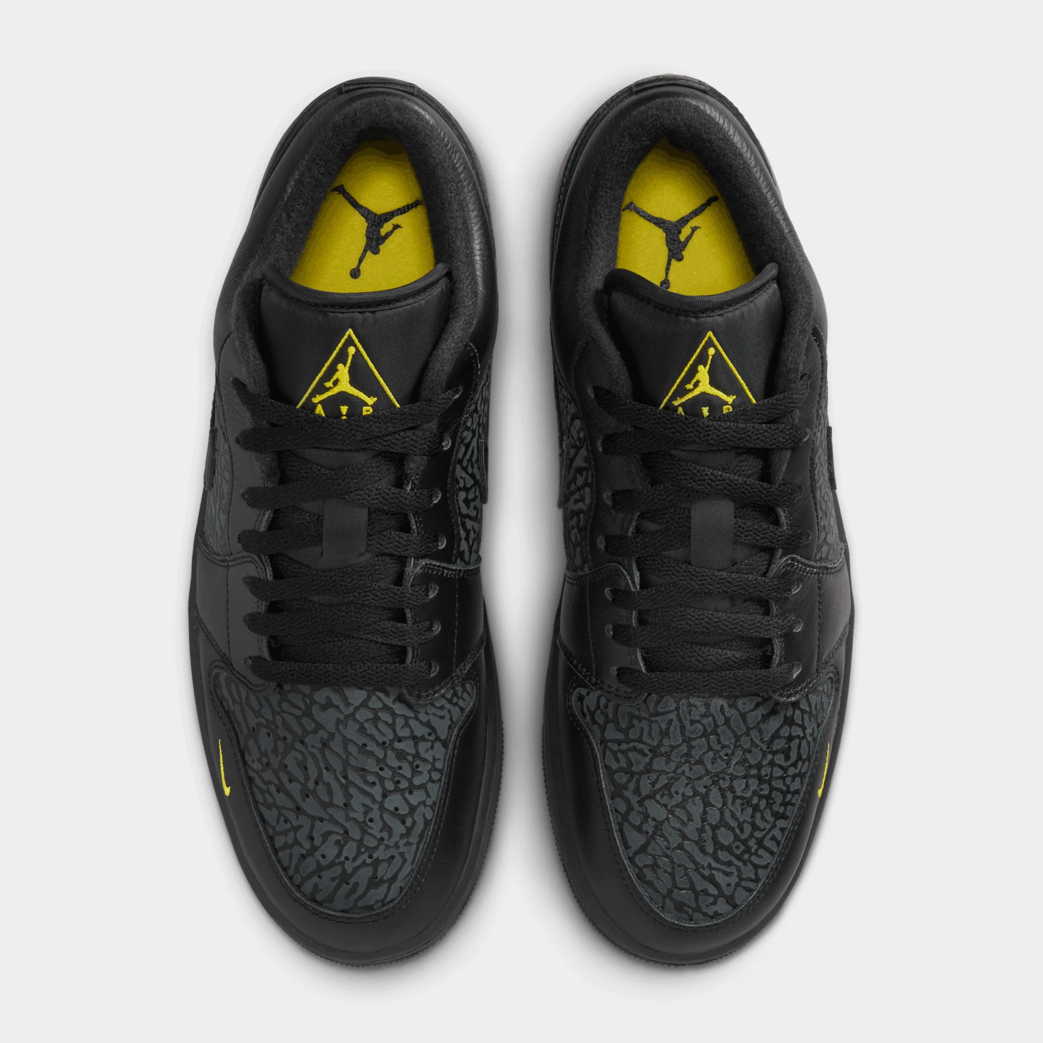 Air Jordan 1 Low SE Black / Yellow - Image 6