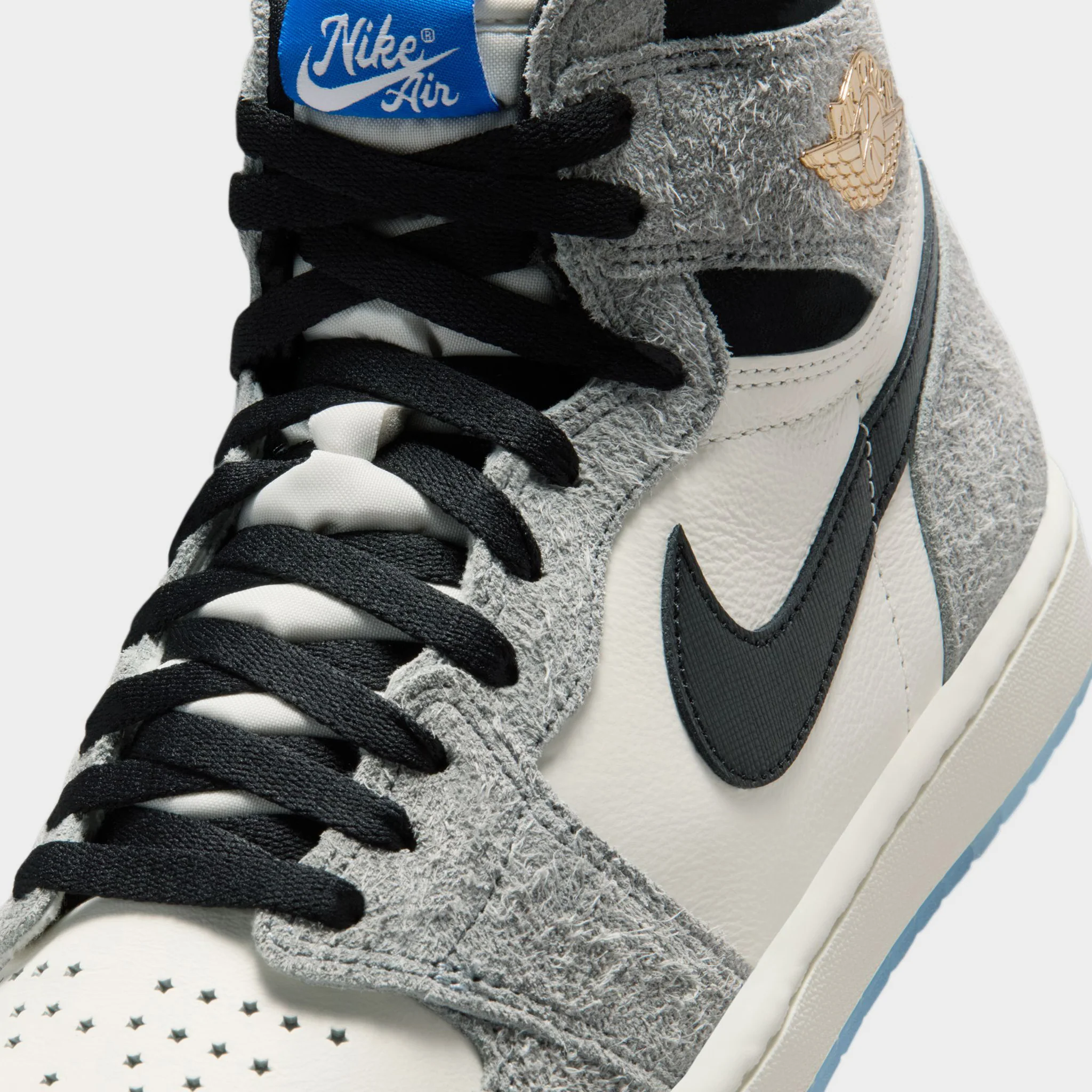 Jordan 1 Retro High OG Cool Grey / Black - Sail - Image 3