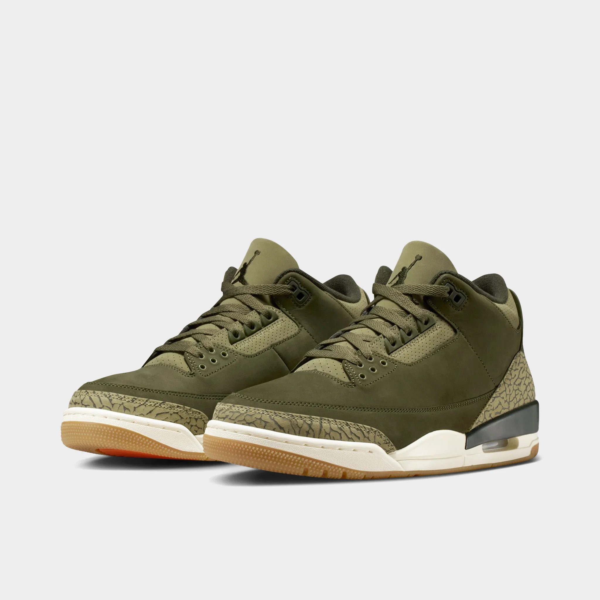 Air Jordan 3 Retro Medium Olive / Sequoia - Image 2