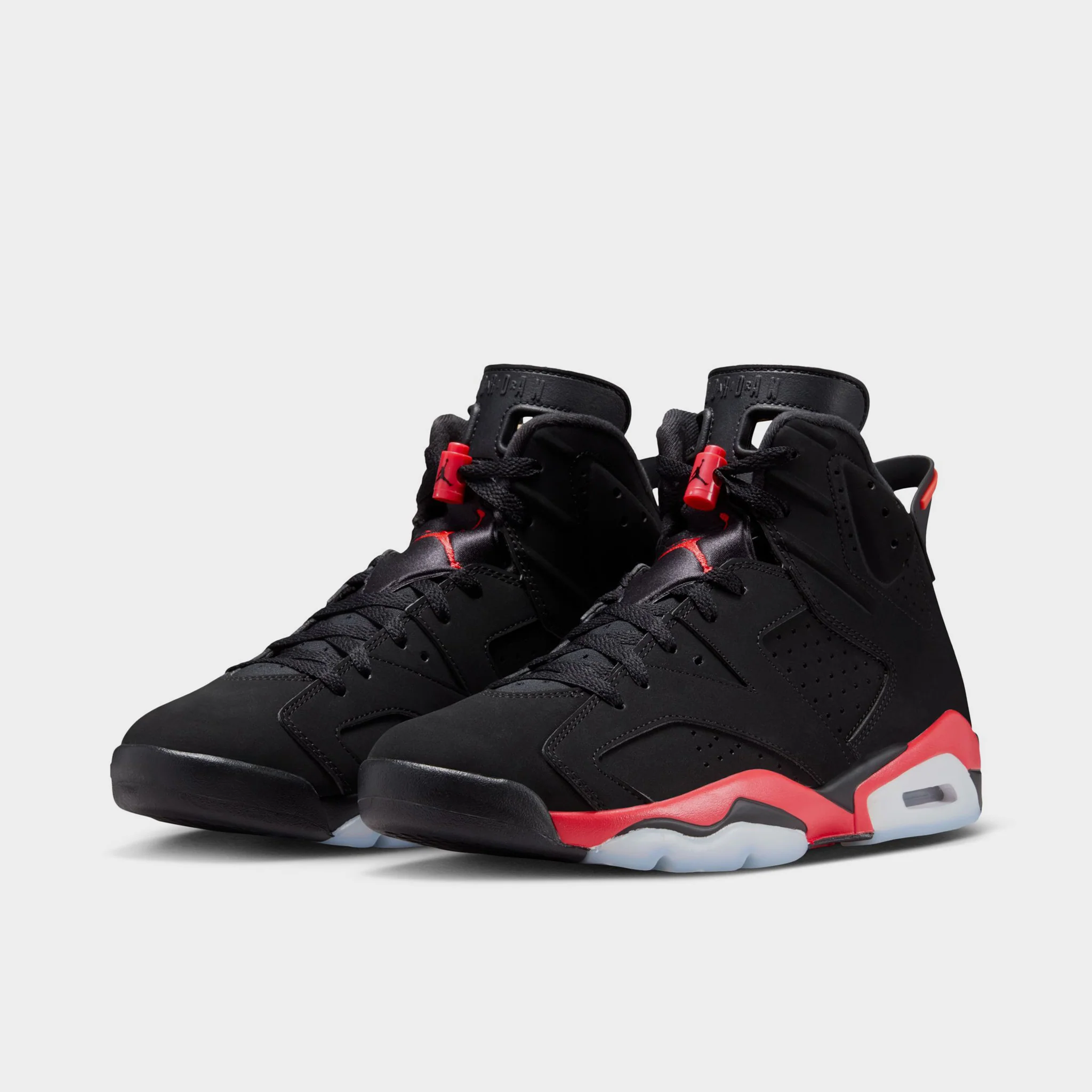 Jordan 6 Retro Infrared Black / Light Crimson - Image 2
