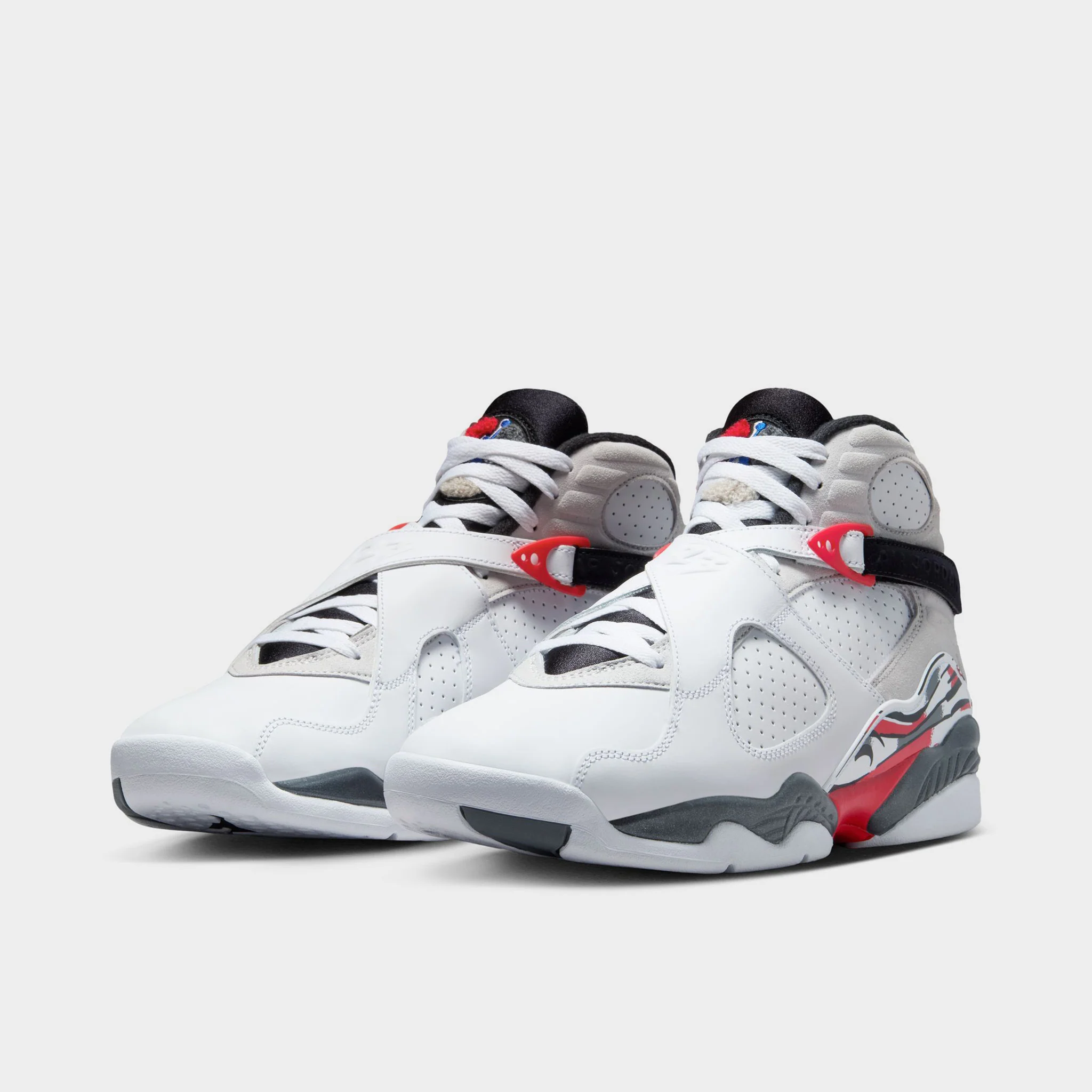Air Jordan 8 Retro White / Red - Black - Image 2