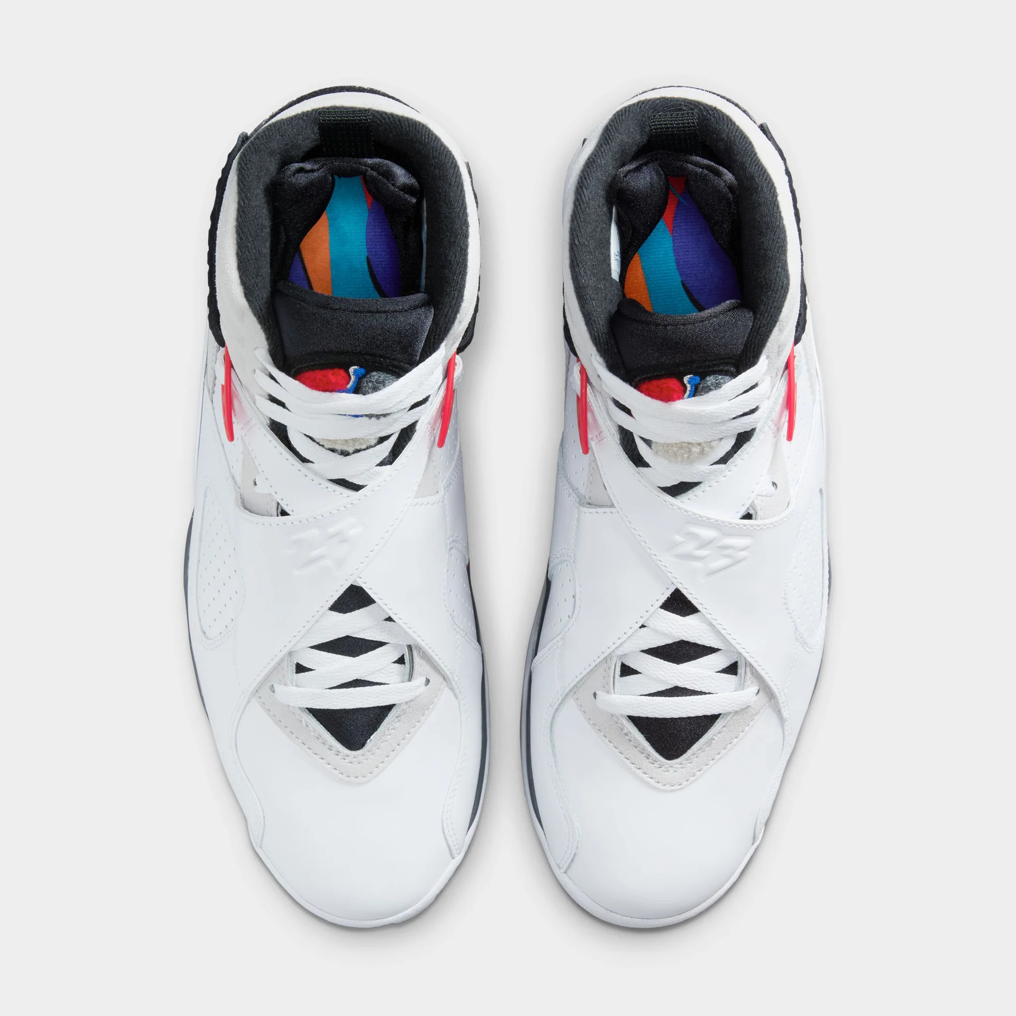 Air Jordan 8 Retro White / Red - Black - Image 6
