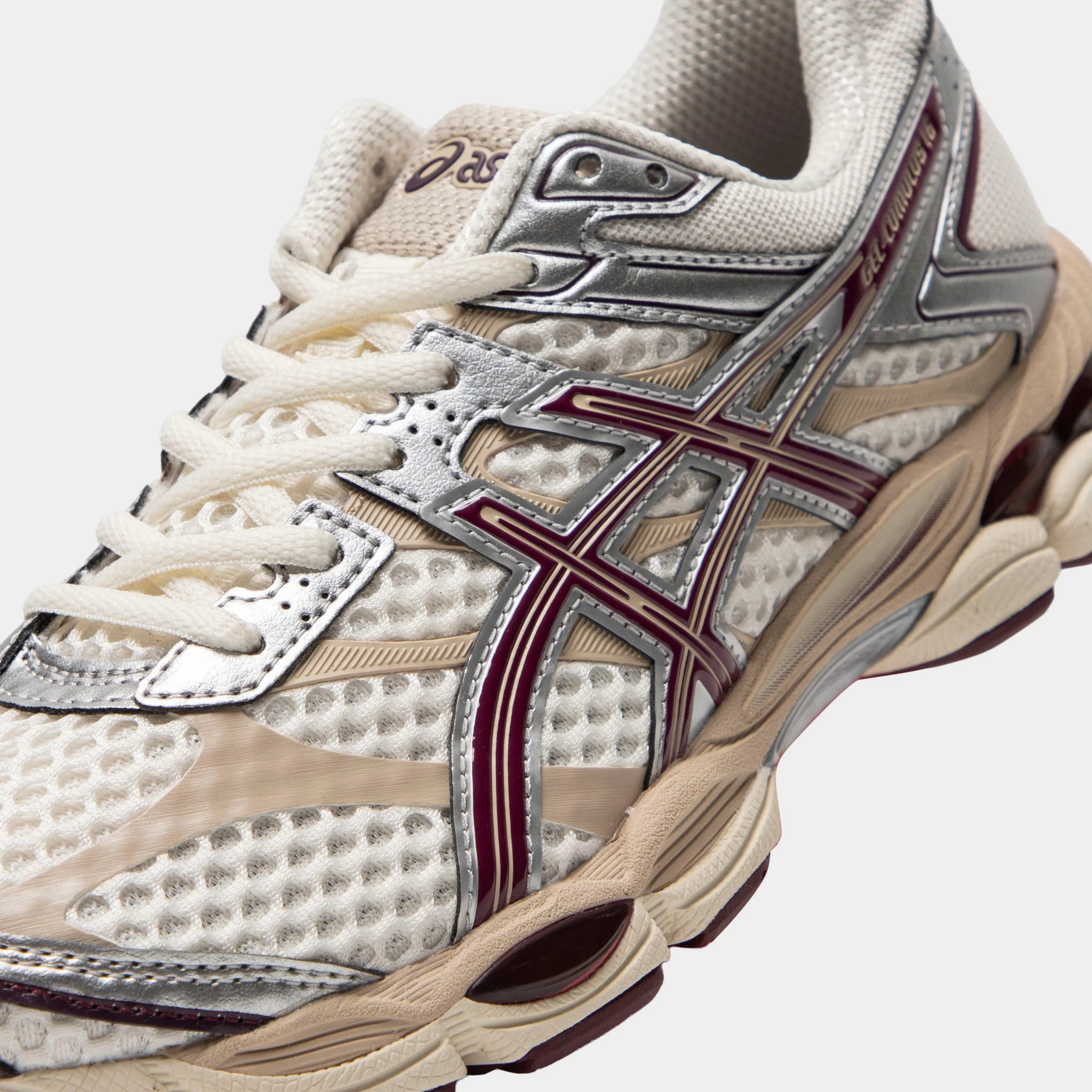 ASICS GEL-Cumulus 16 Cream / Benimo Purple - Image 3