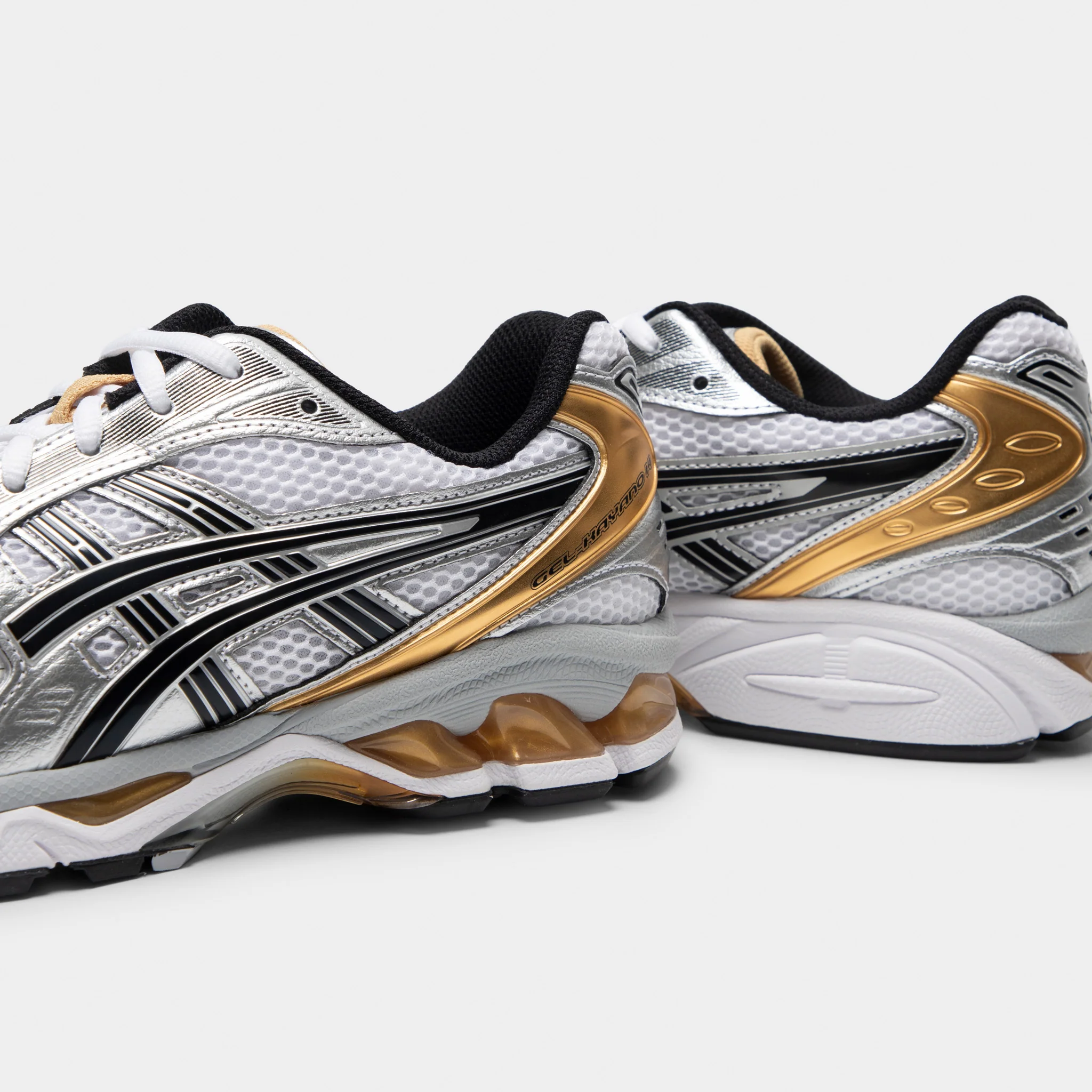 ASICS GEL-KAYANO 14 White / Black - Gold - Image 3