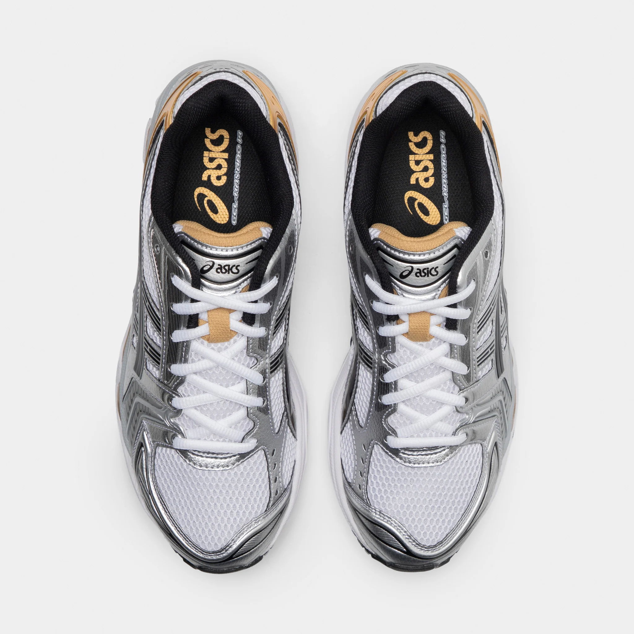 ASICS GEL-KAYANO 14 White / Black - Gold - Image 5