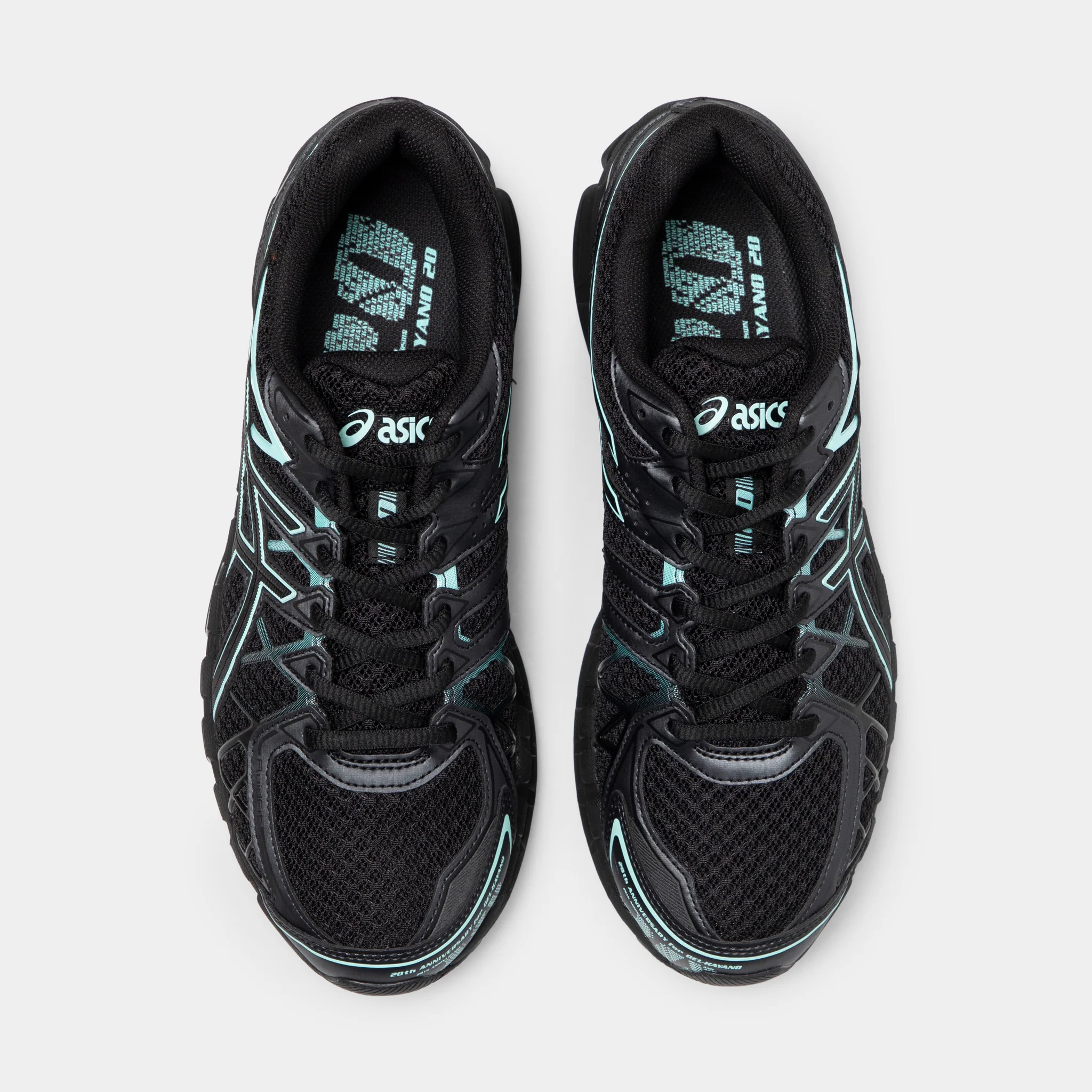 ASICS GEL-KAYANO 20 Black / Illuminant Mint - Image 5