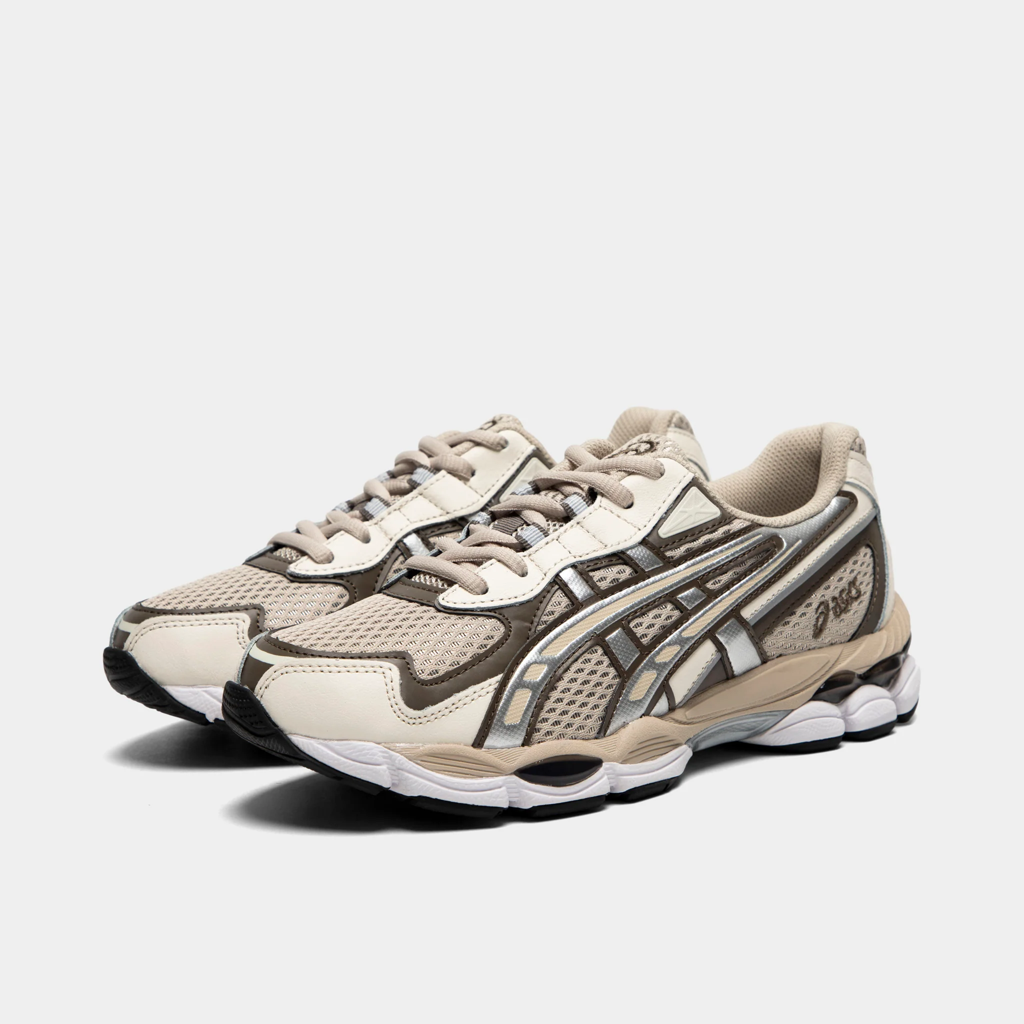 ASICS GEL-NYC 2055 Feather Grey / Sepia Brown - Image 2