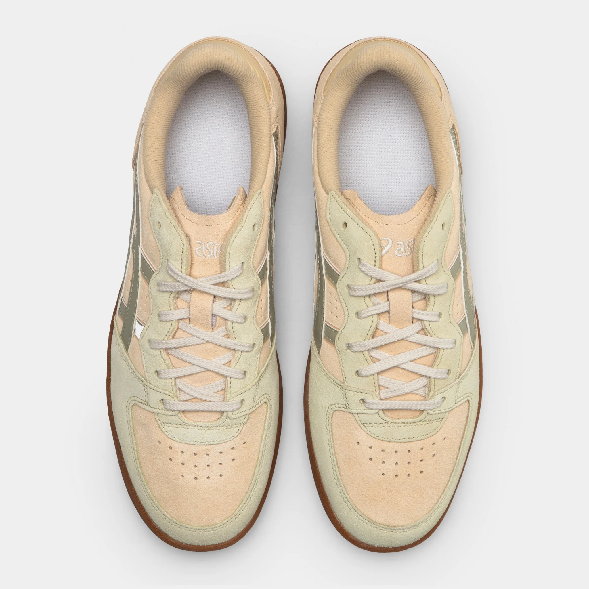 ASICS Skyhand Cream / Light Green - Gum - Image 5