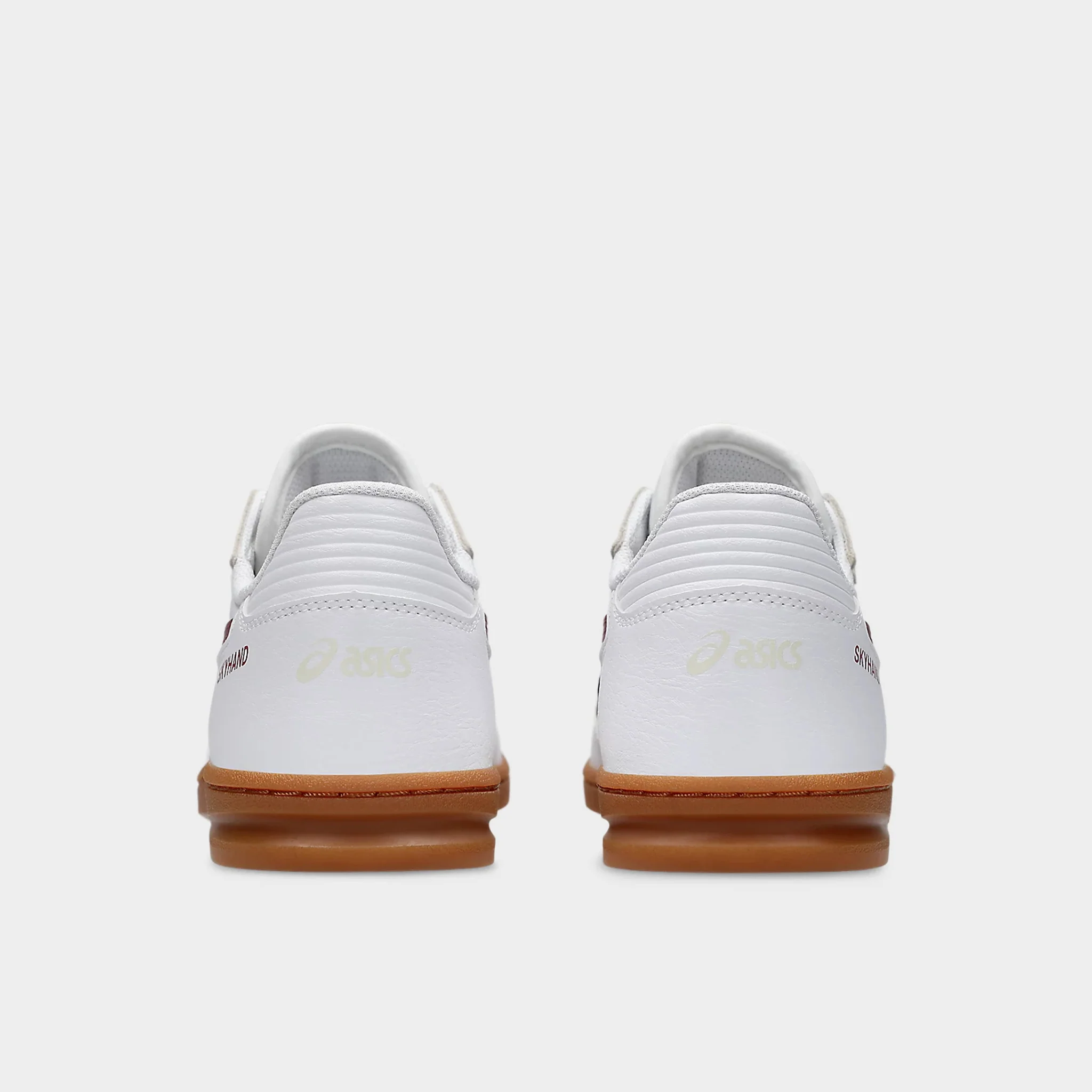 ASICS Skyhand White / Burgundy - Gum - Image 4