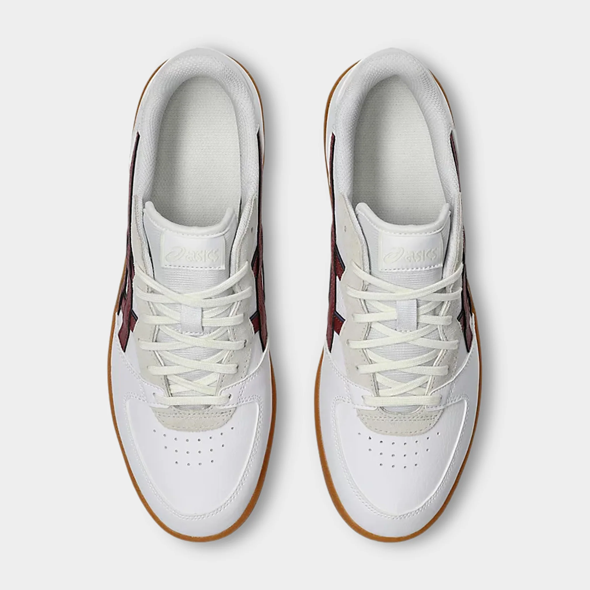 ASICS Skyhand White / Burgundy - Gum - Image 5