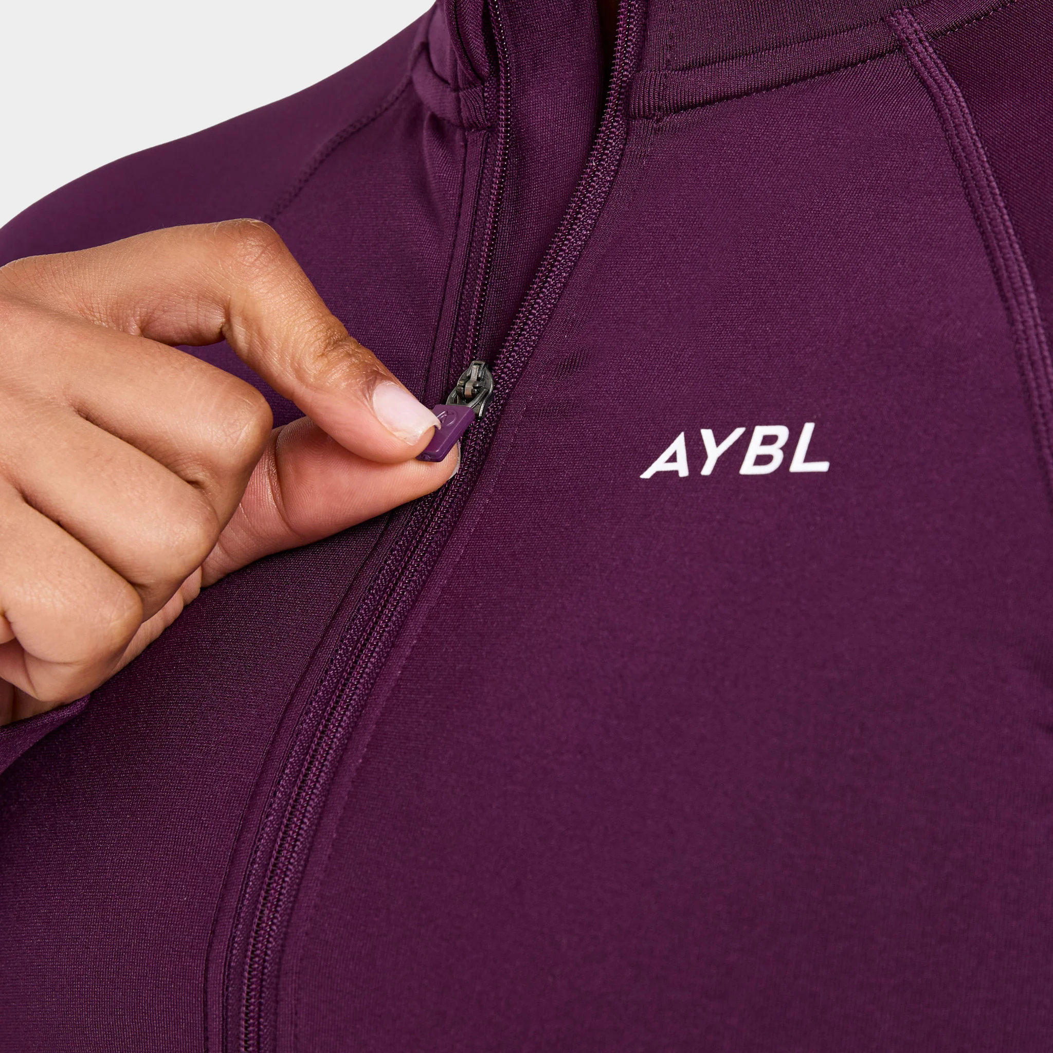 AYBL Women's Adapt Seamless Jacket / Midnight Plum - Image 5