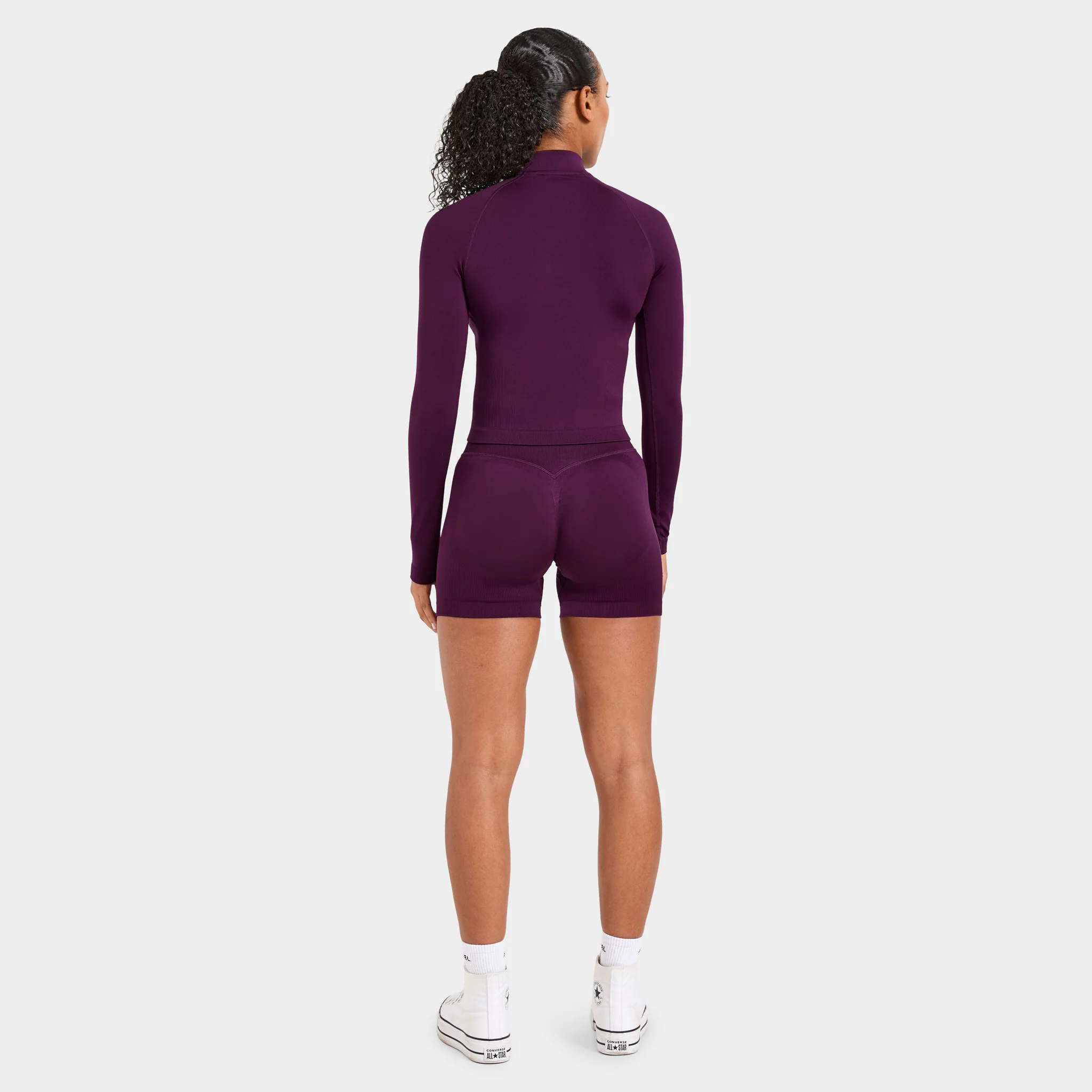 AYBL Women's Adapt Seamless Jacket / Midnight Plum - Image 7