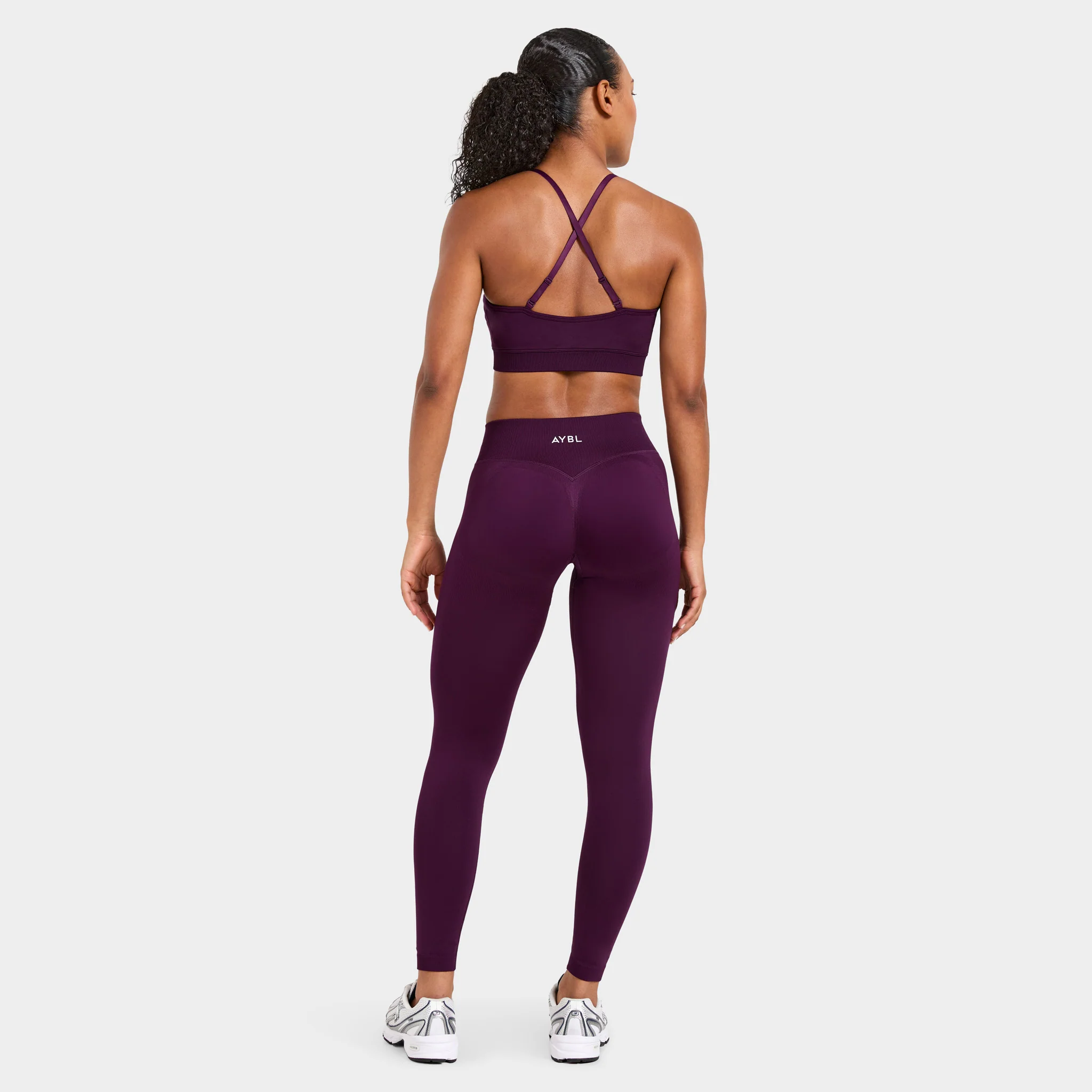 AYBL Women's Adapt Seamless Leggings / Midnight Plum - Image 5
