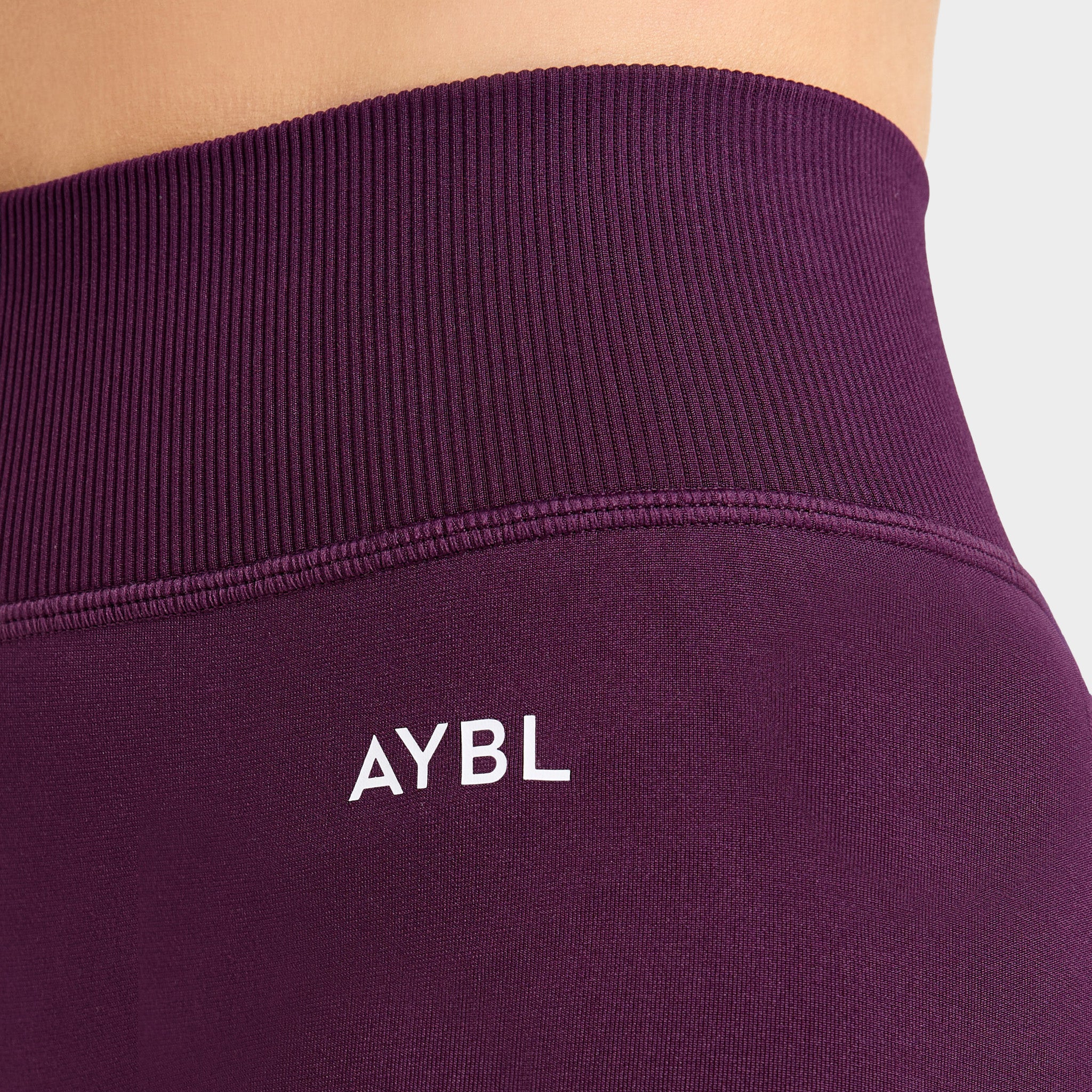 AYBL Women's Adapt Seamless Shorts / Midnight Plum - Image 3