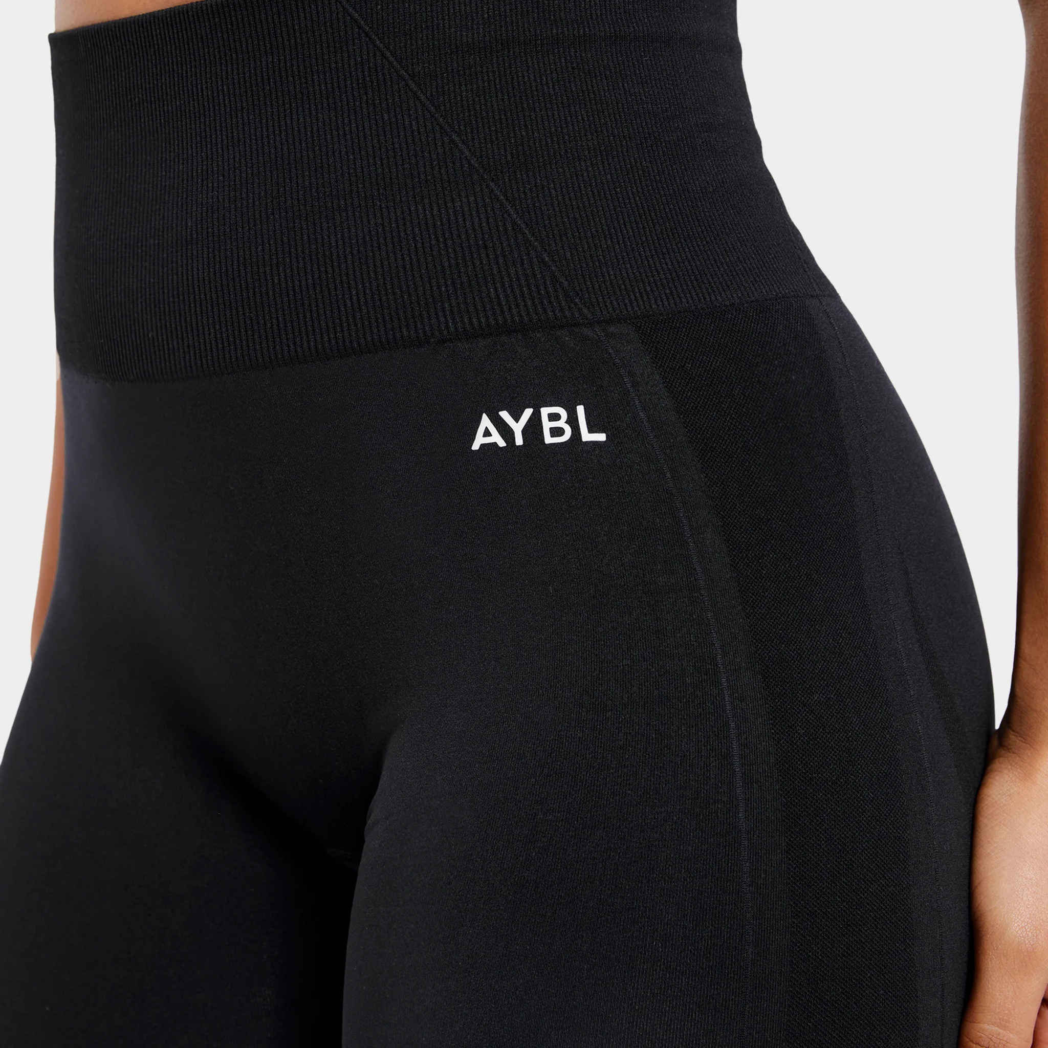 AYBL Women's Empower Seamless Leggings / Black - Image 3