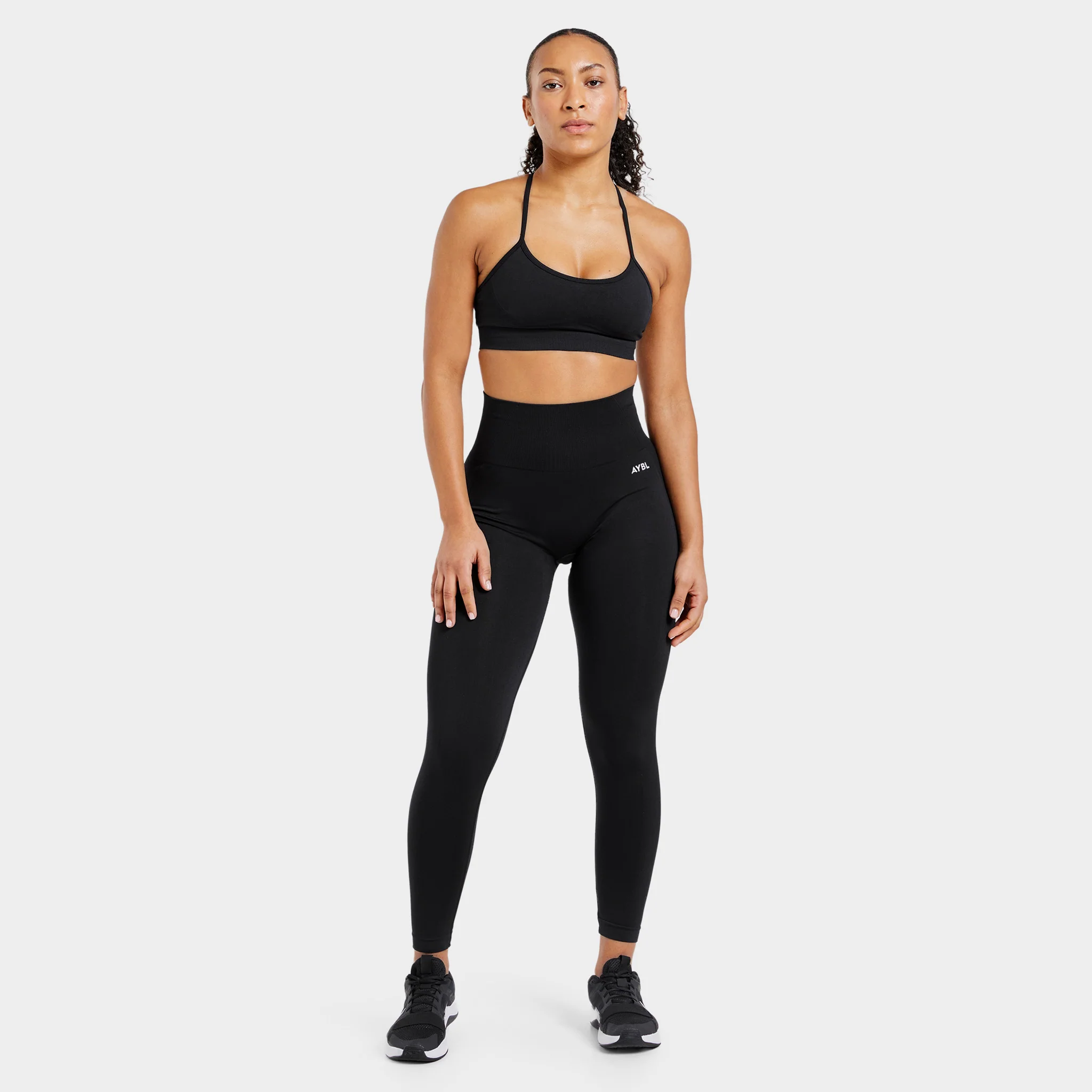 AYBL Women's Empower Seamless Leggings / Black - Image 4