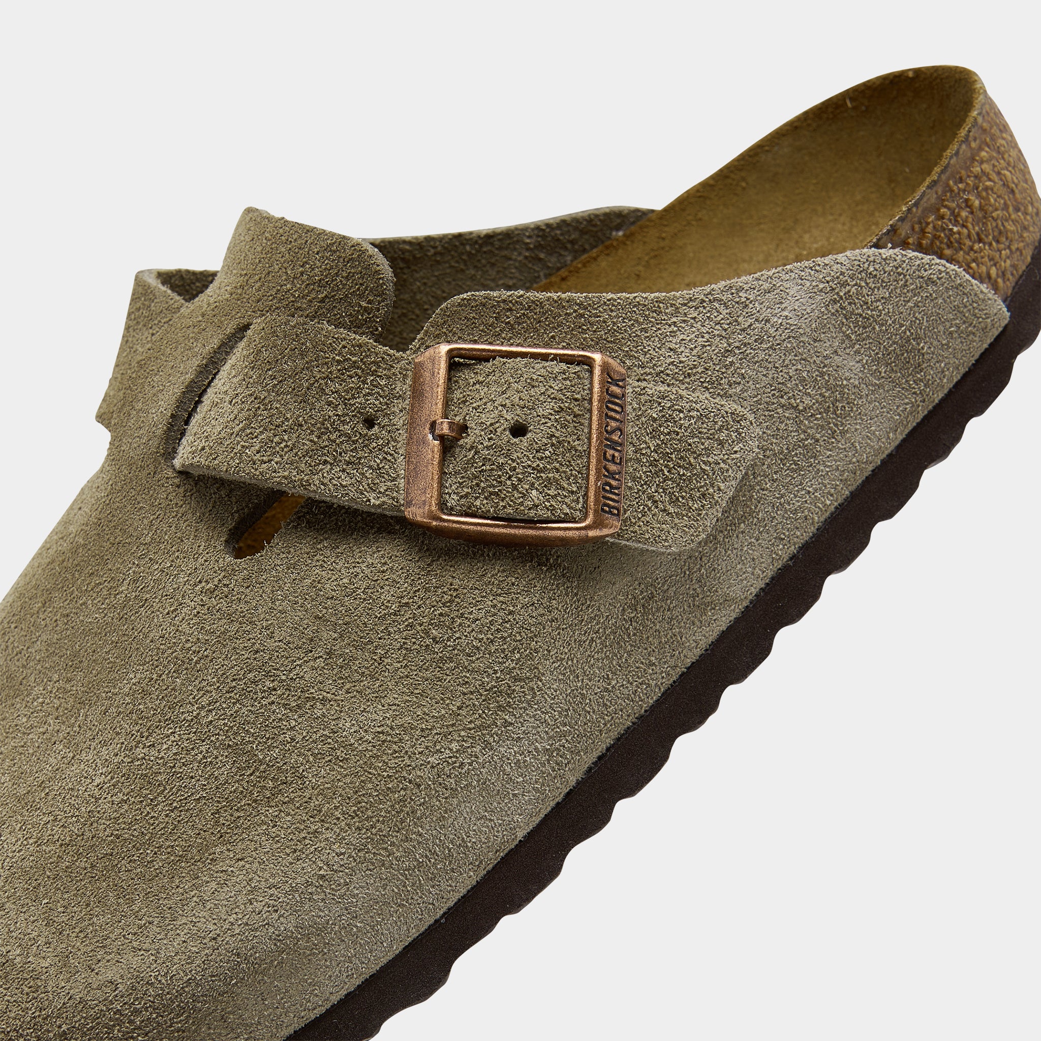 Birkenstock Boston Soft Footbed / Taupe - Image 3
