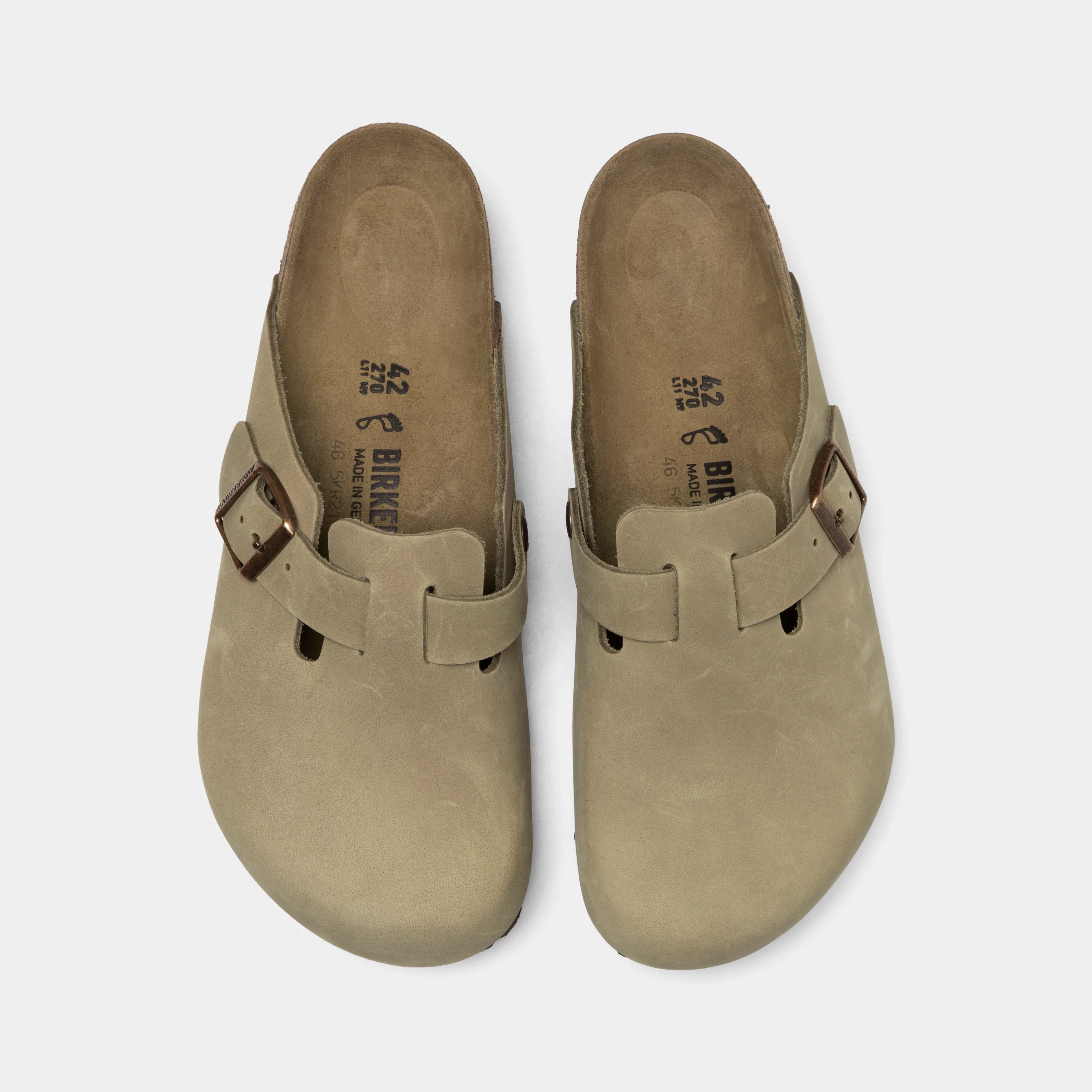Birkenstock Boston Tobacco Oiled Leather - Image 3