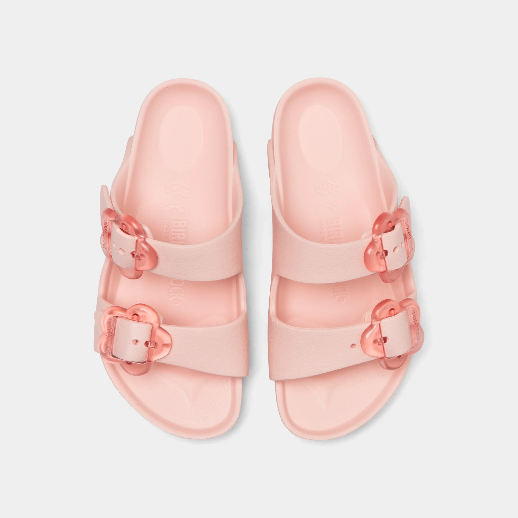 Birkenstock Children's Arizona Flower Buckle EVA / Light Rose - Image 5