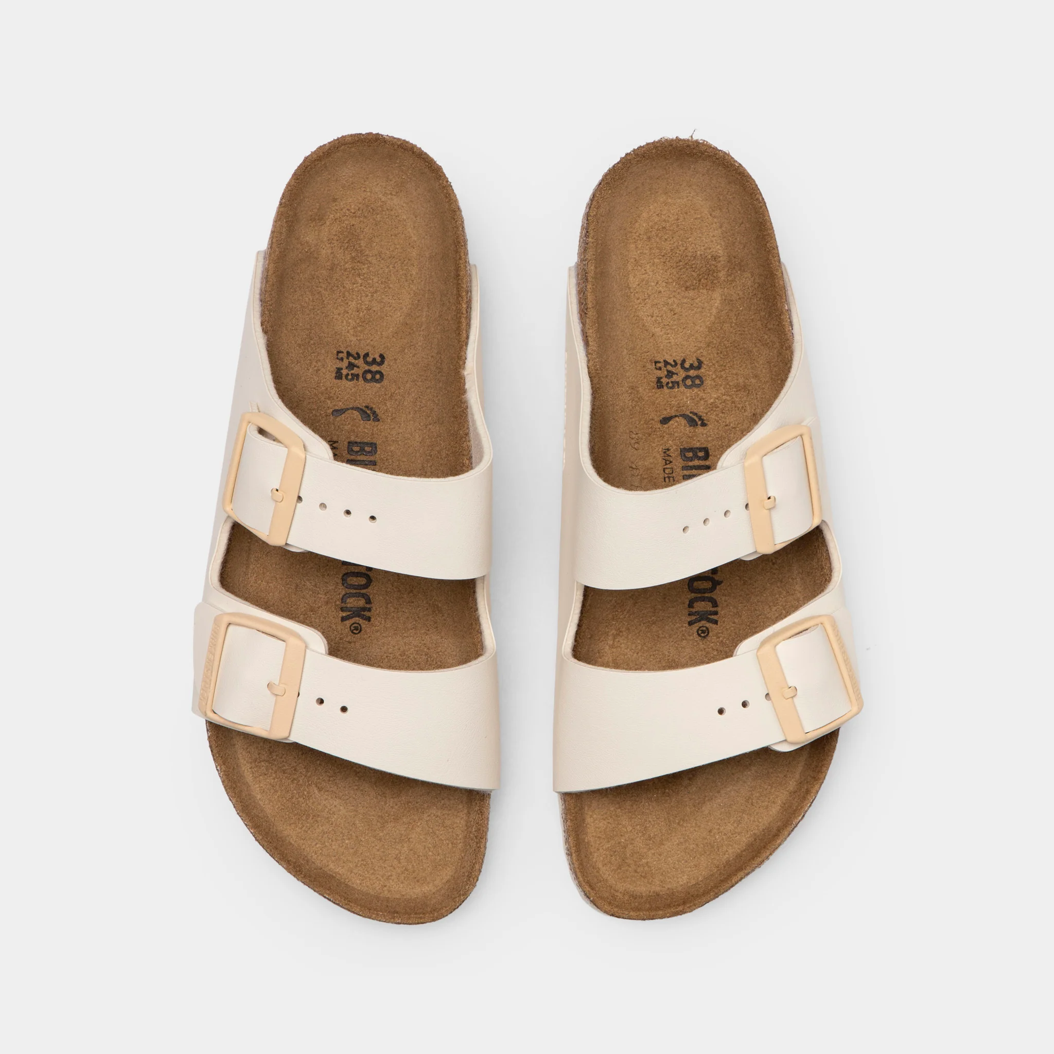Birkenstock Women's Arizona / Eggshell - Image 5