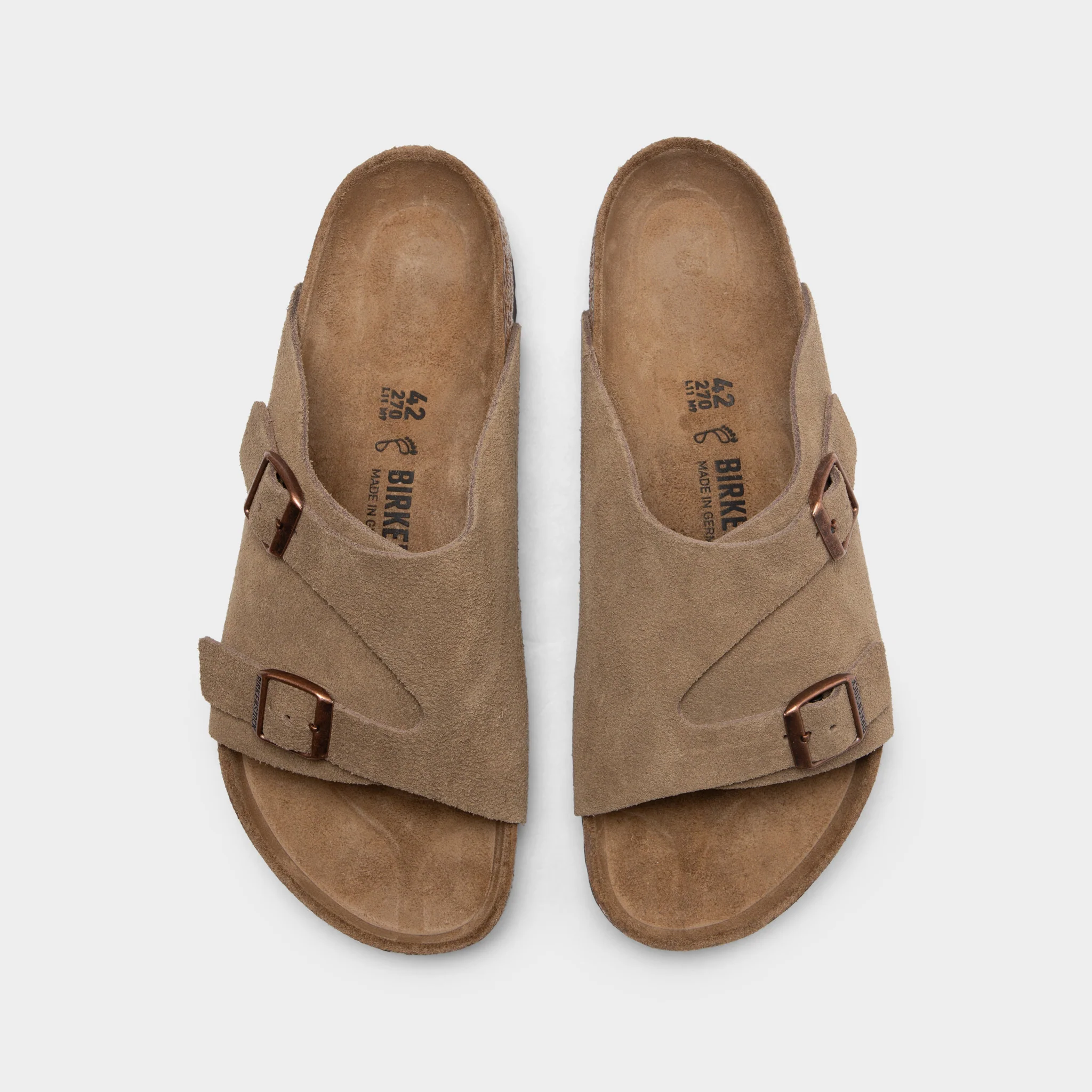 Birkenstock Zurich Suede / Taupe - Image 5