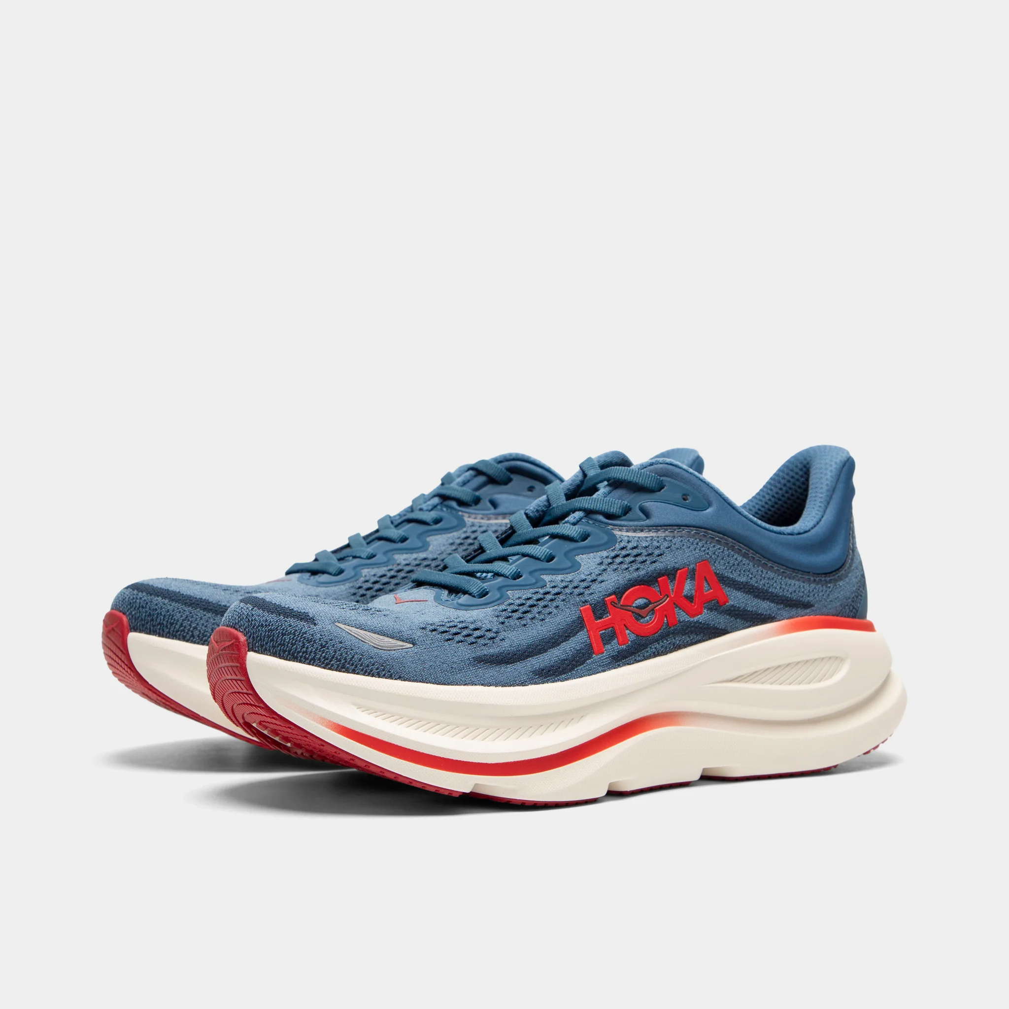 Hoka Bondi 9 Thunder / Vermillion - Image 2