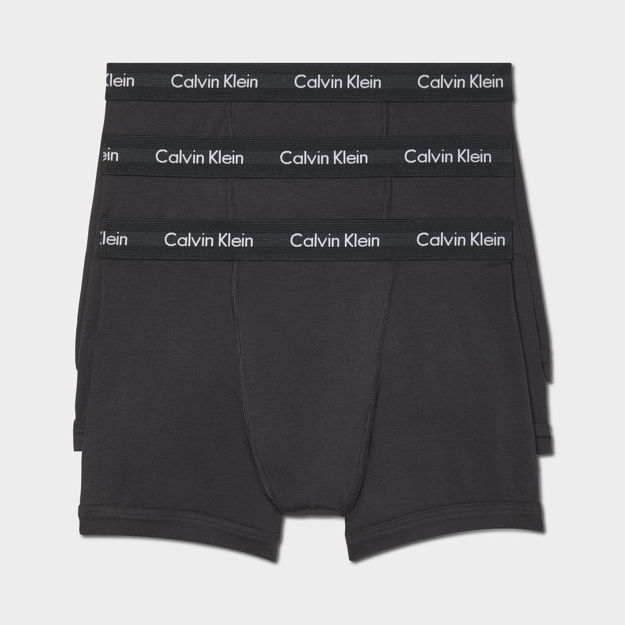 Calvin Klein Cotton Stretch Boxer Brief (3-Pack) / Black - Image 5