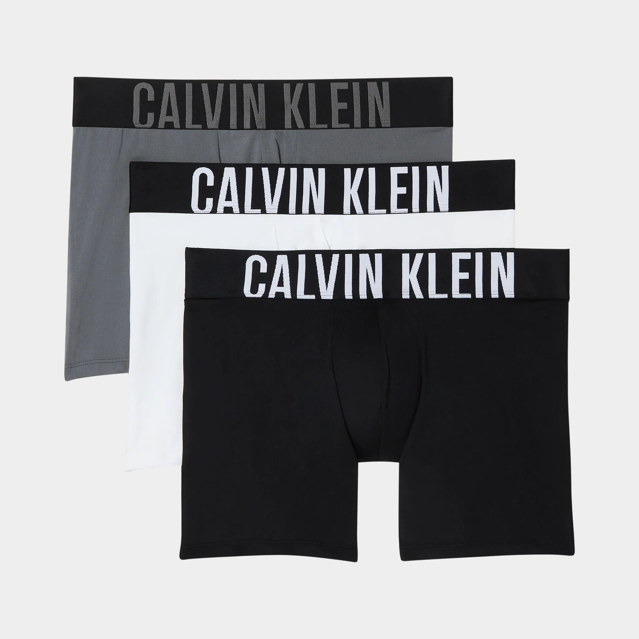 Calvin Klein IP Microfiber Stretch Boxer Brief (3-Pack) / Multi - Image 4